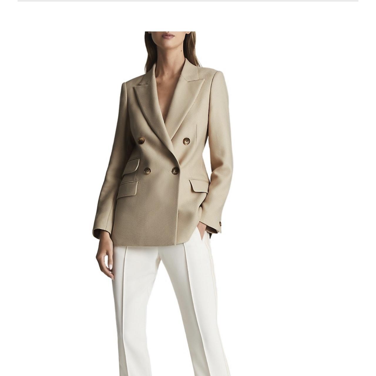 50 Reiss Wool suit jacket UK 6 US 2 Depop