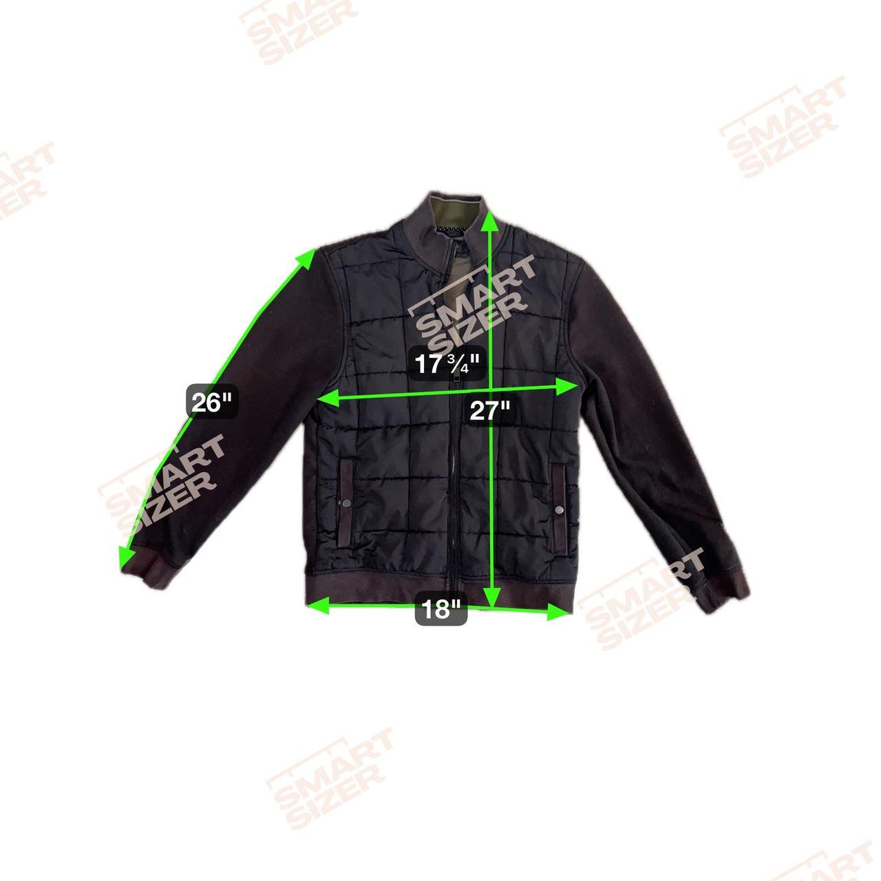 Preloved Men's Bomber Jacket - Black/Brown – Ted … - image 4