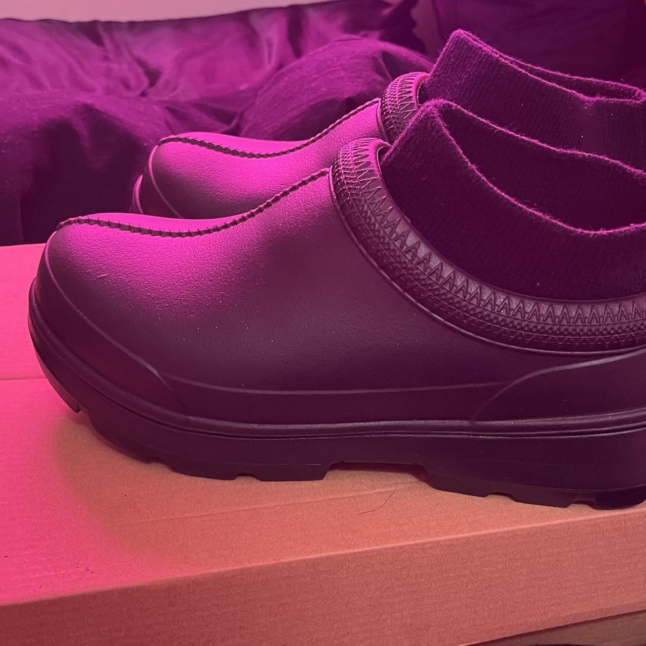 black Ugg tasman with sock inserts only worn once... Depop