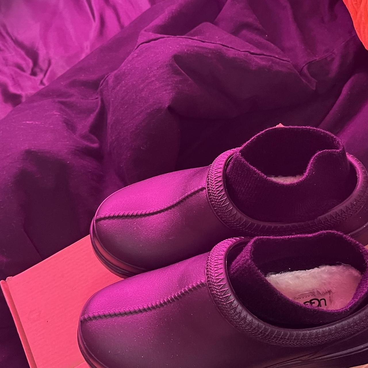 black Ugg tasman with sock inserts only worn once... Depop