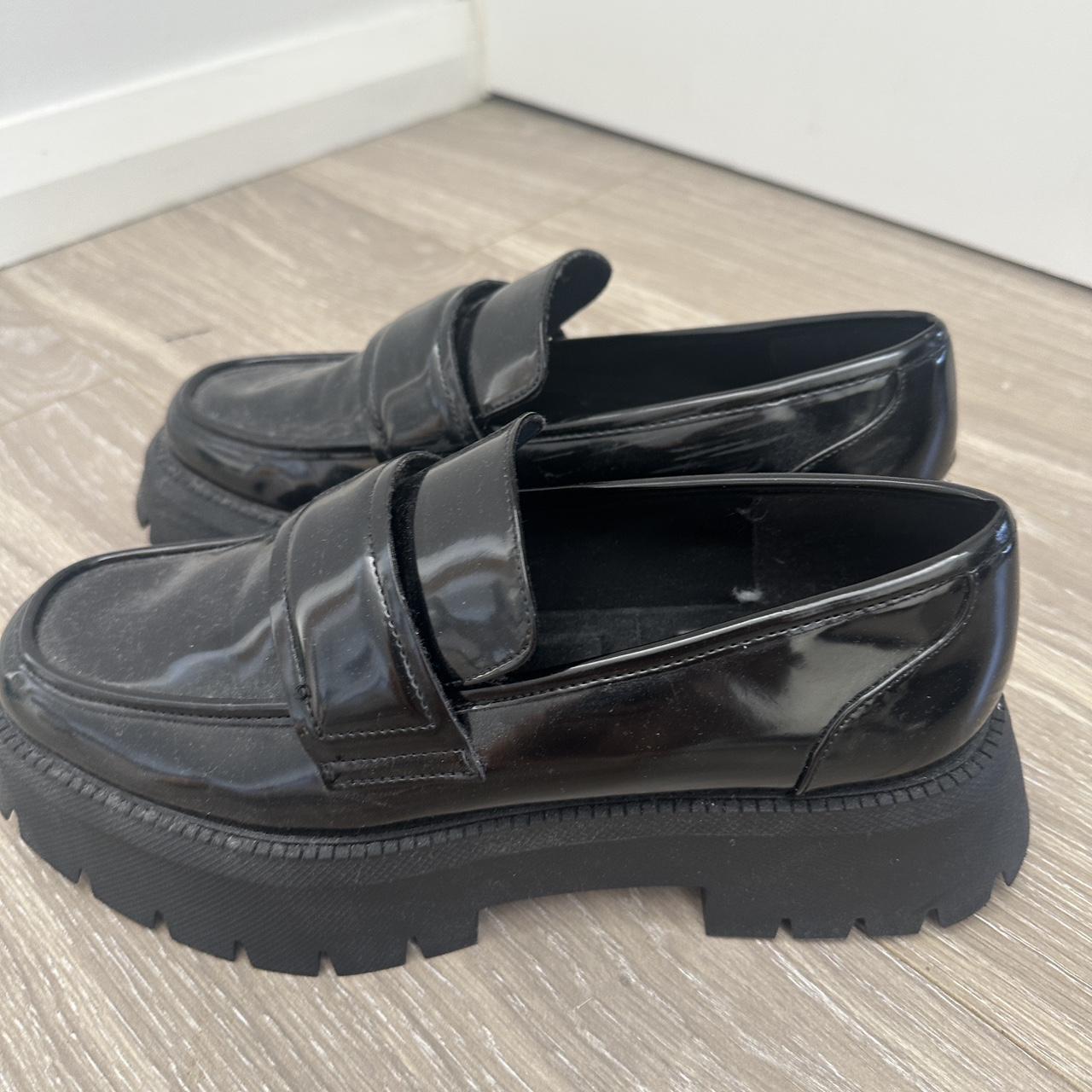 zara black shoes ladies