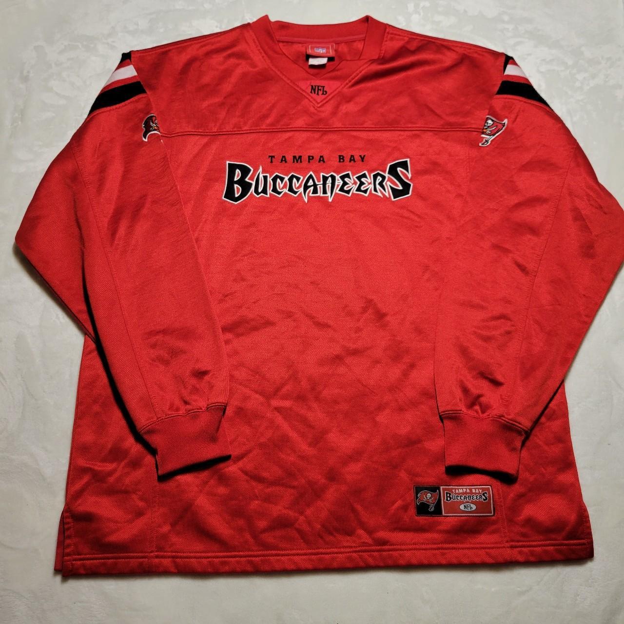 Tampa Bay Buccaneers Long Sleeve T Shirt Size - Depop