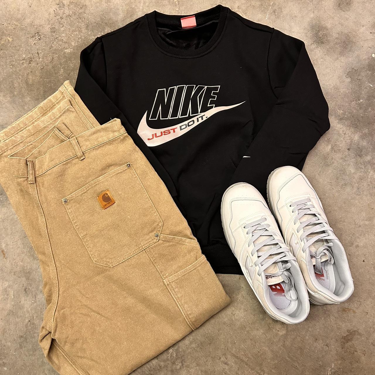 nike just do it black shirt
