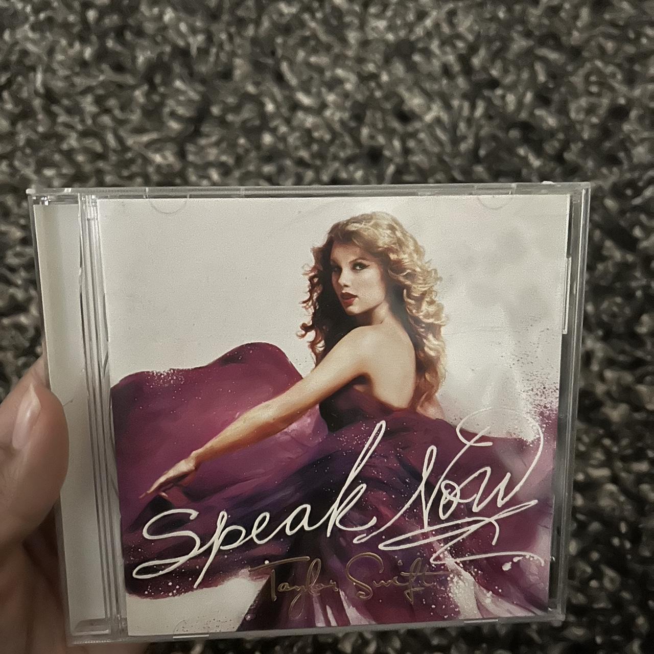 Taylor Swift Speak Now cd with a part of the case... - Depop