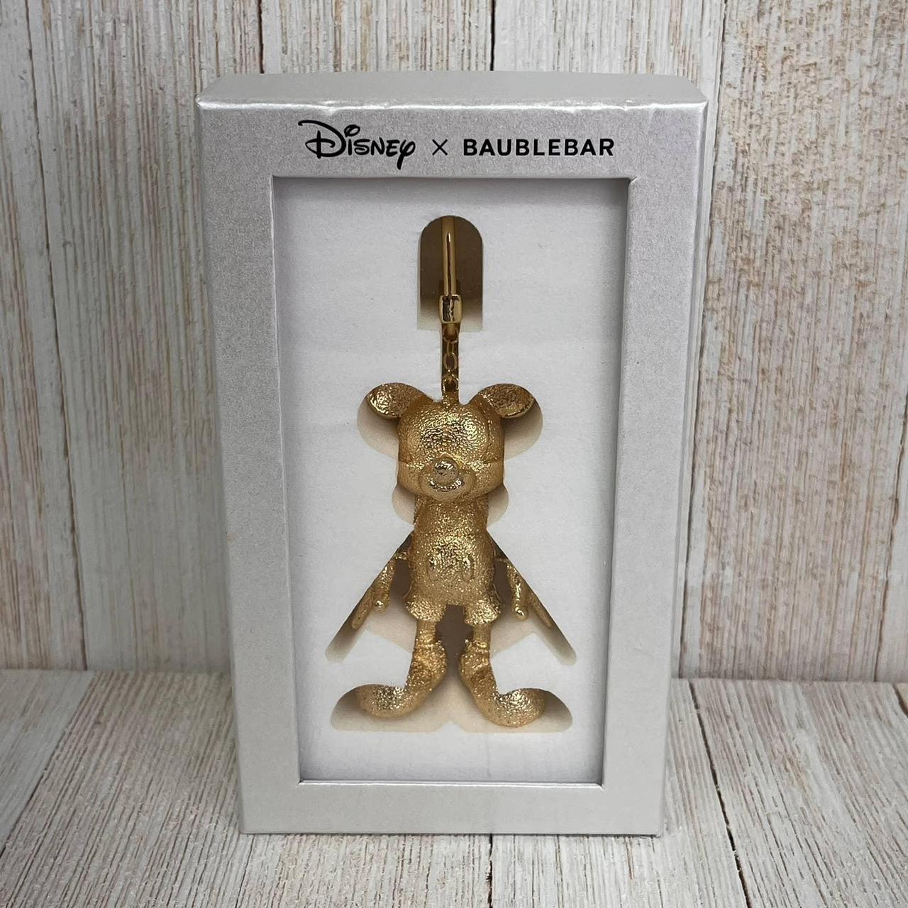 Baublebar New Orleans Saints Disney Mickey Mouse Keychain in Gold