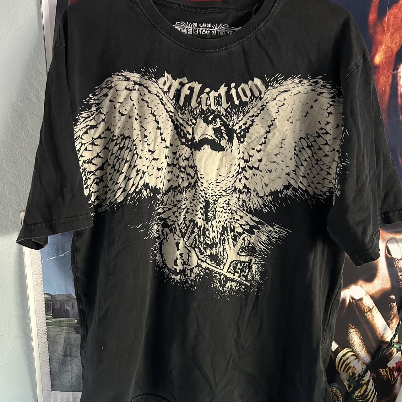 LABELED 2XL BUT FITS LIKE A L I SWEAR 🔥 affliction... - Depop