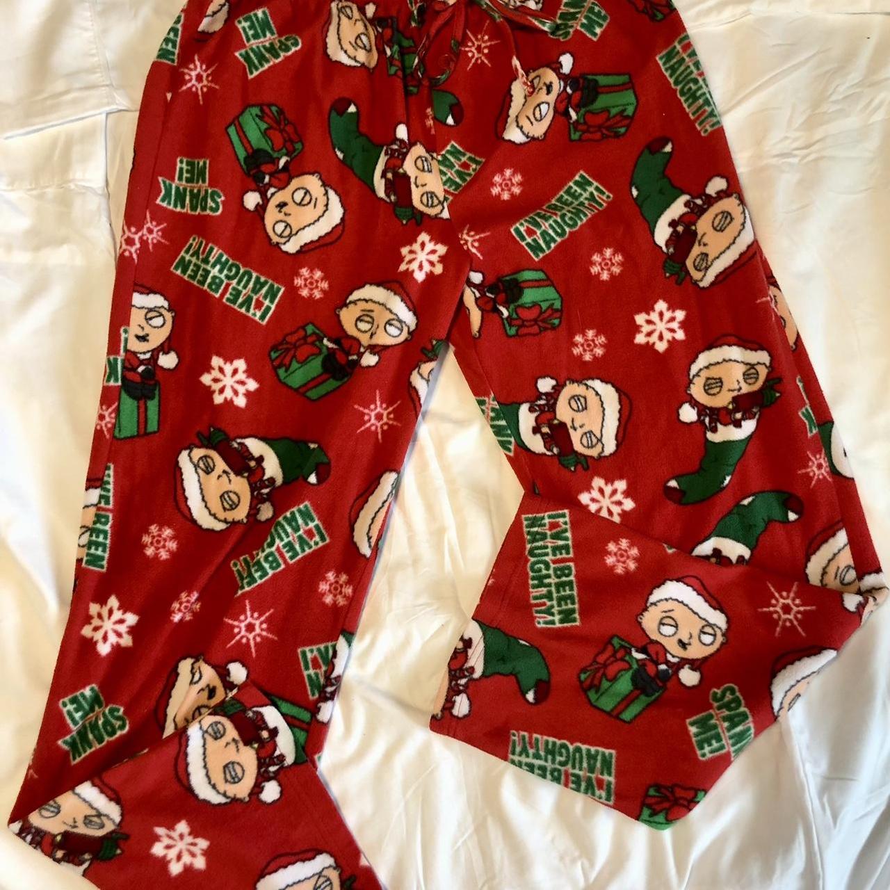 Men’s Holiday Family Guy Stewie Pajamas Fits S/M - Depop