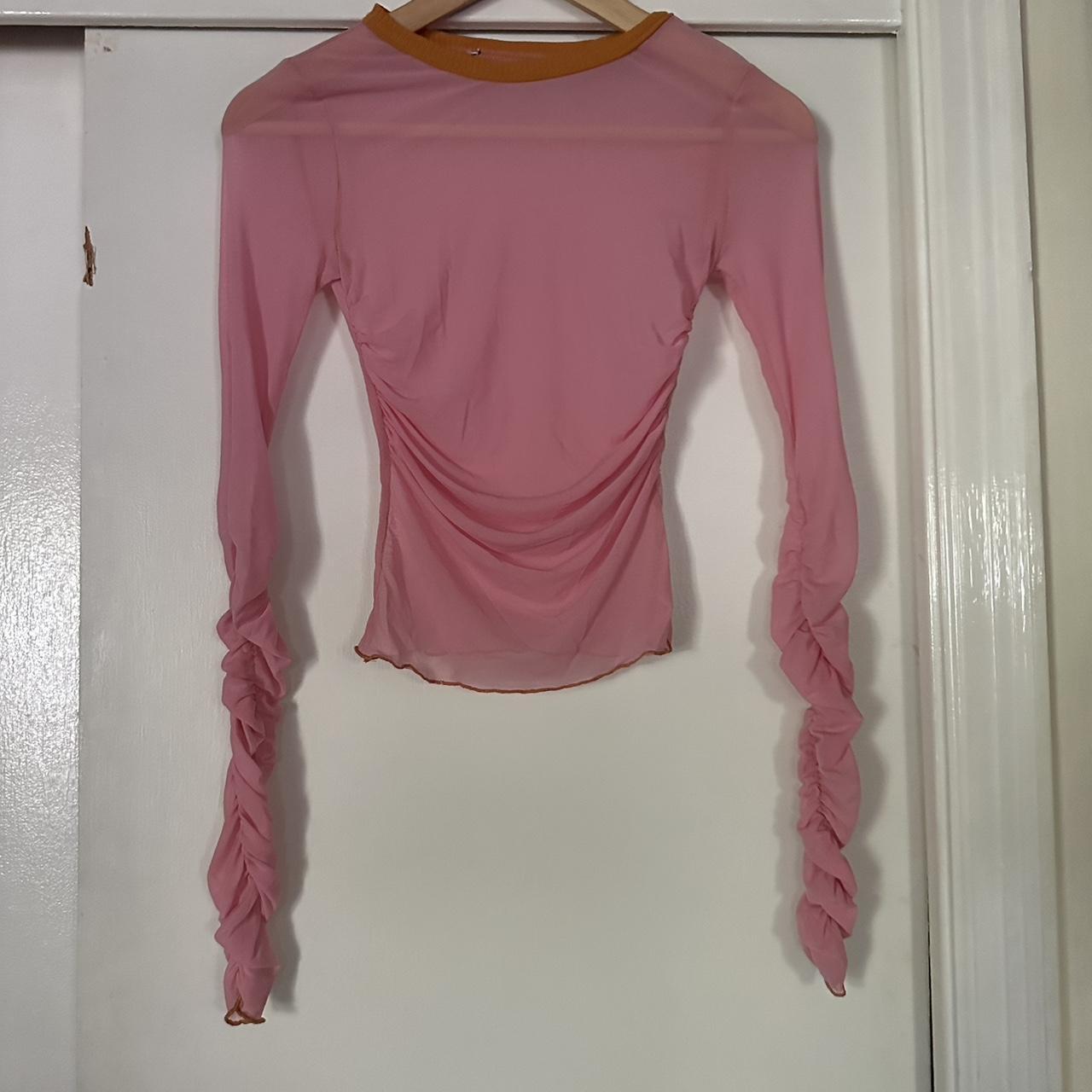 Very sheer bubblegum pink too. Urban outfitters- tag... - Depop