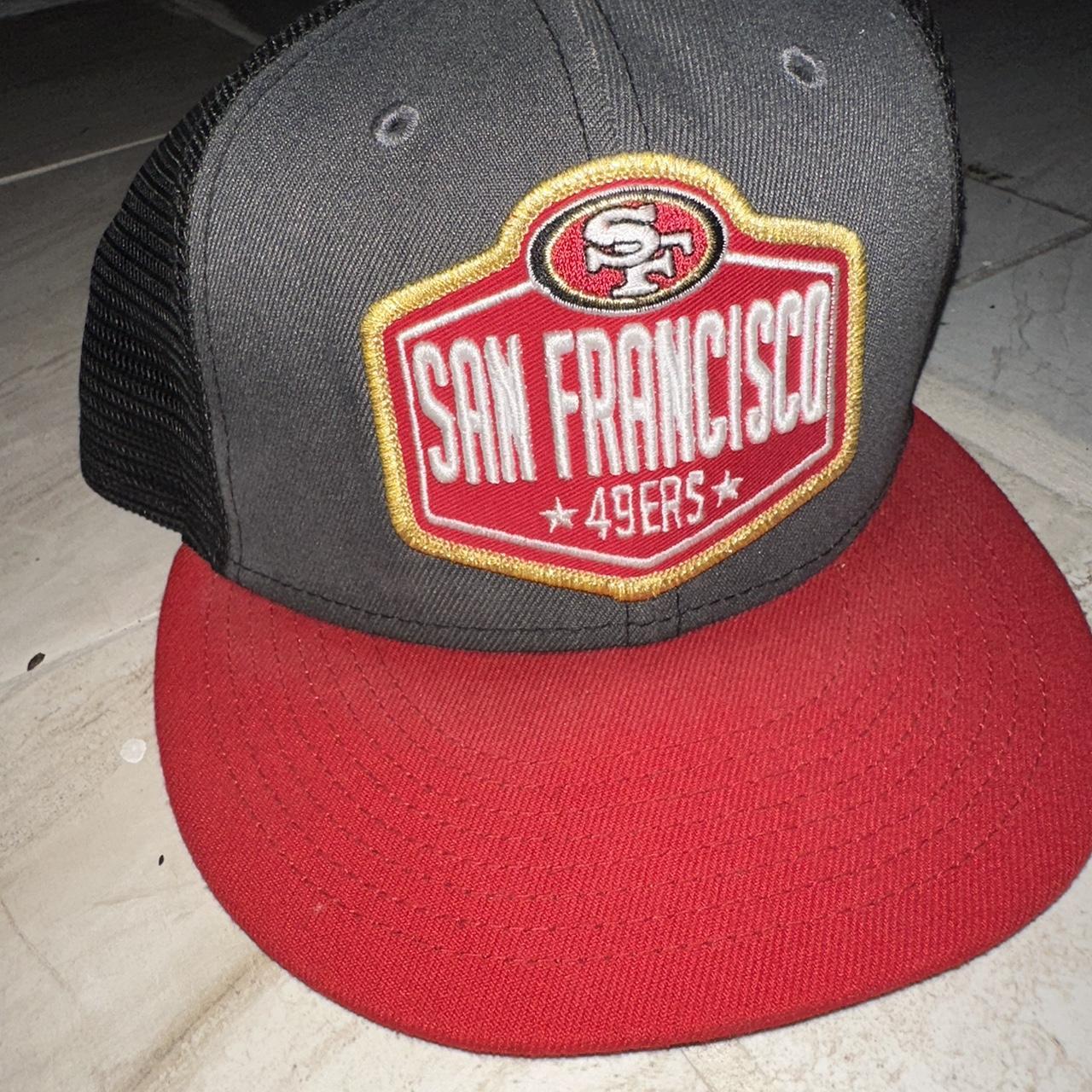 Nfl 100 year San Francisco 49ers draft hat snap back - Depop