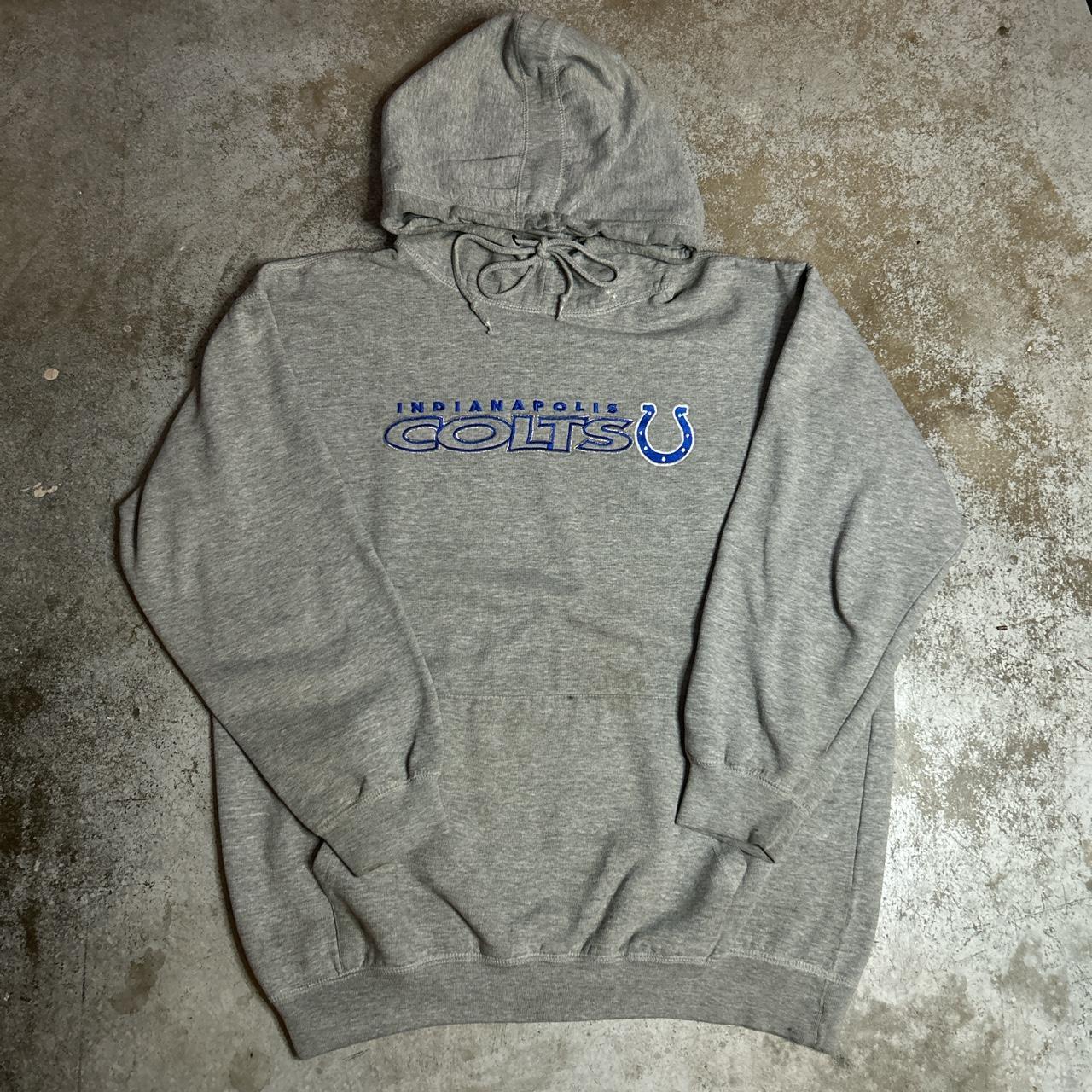 Vintage NFL Indianapolis Colts Hoodie Size Youth - Depop