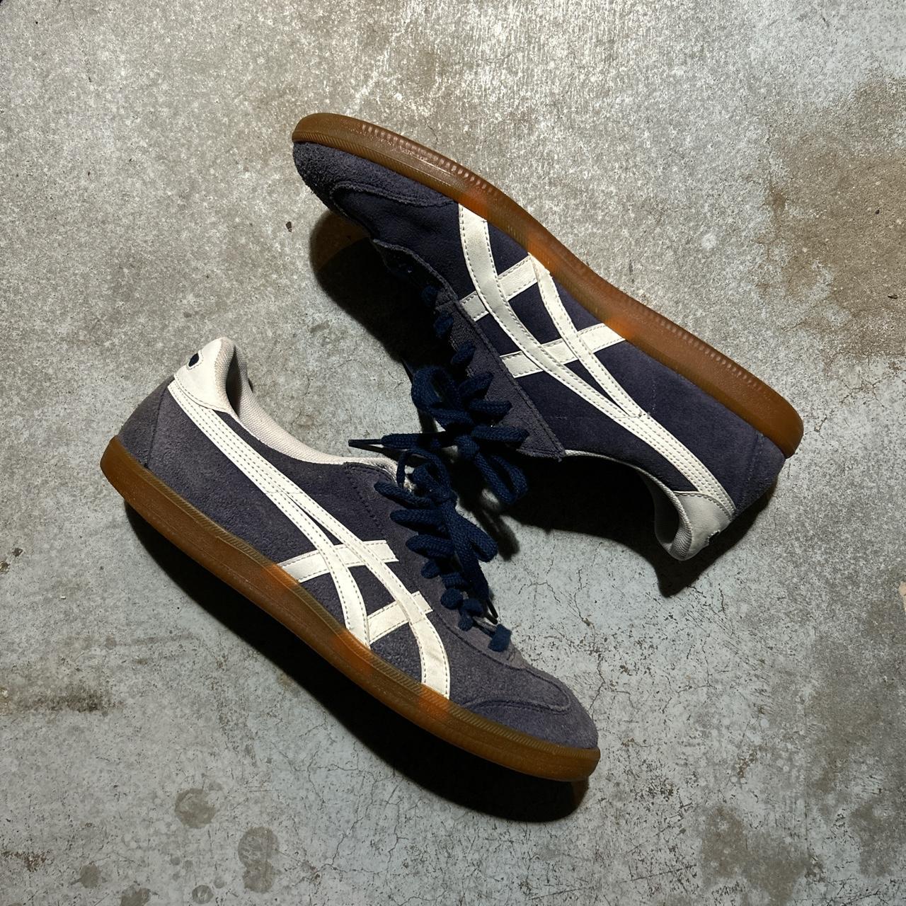 vintage onitsuka tiger tokuten shoes samba type... - Depop