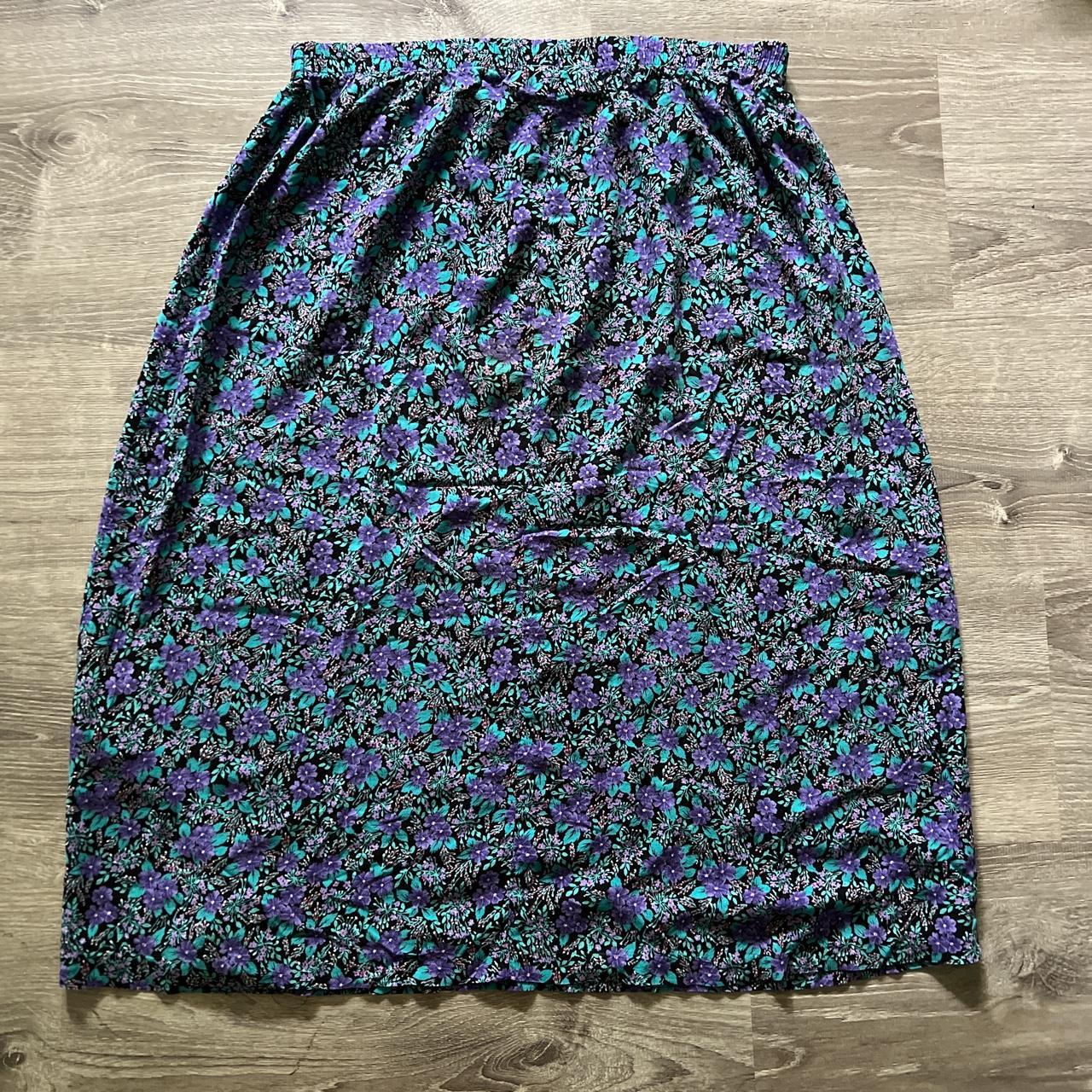 Appleseeds Vontage Skirt Size 8 Waistband is... Depop