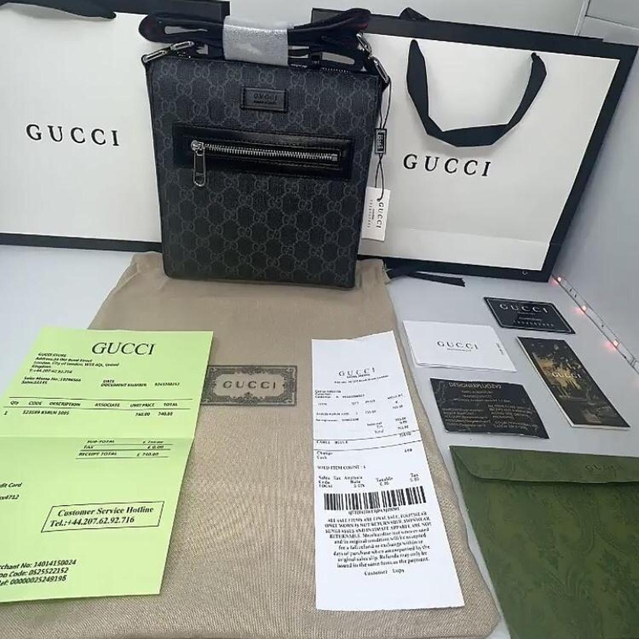 Black Gucci bag Comes with gucci packaging n... - Depop