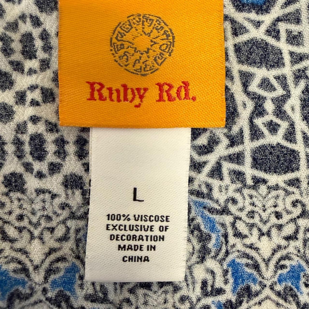 Ruby Rd. Women's Blouse - Multi - L – Ruby Rd Wom… - image 4