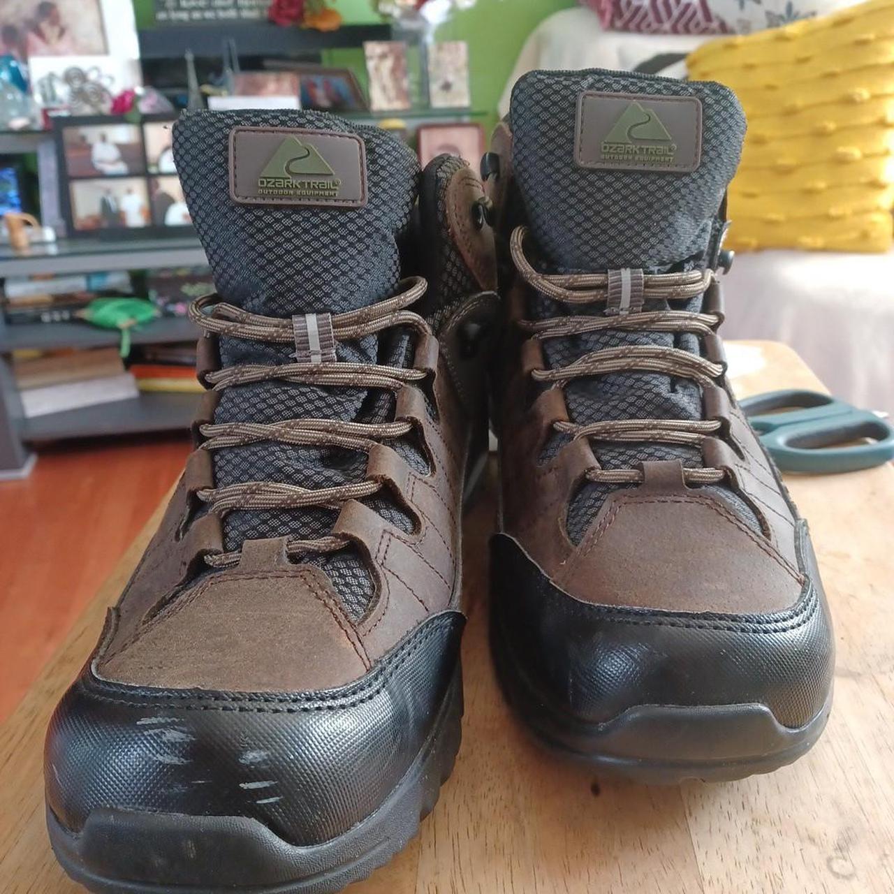 Ozark Trail Hiking Boots Men’s Sz 12 Waterproof... - Depop