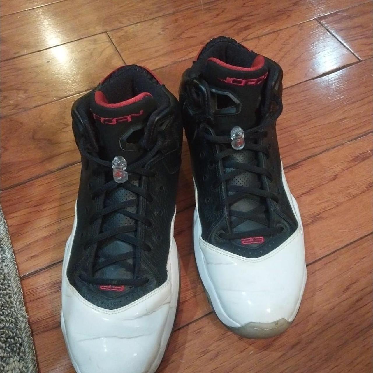 Nike Air Jordan B'Loyal Black White Red (315317-016)... - Depop