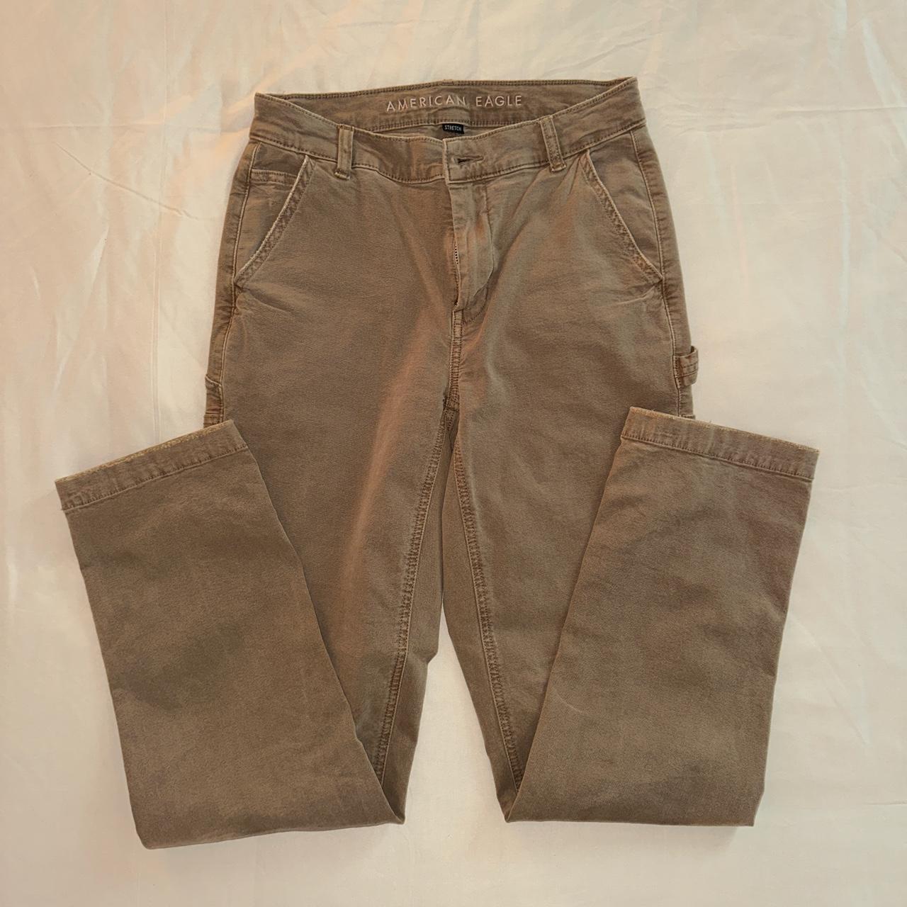 Size 2 regular, American Eagle carpenter pants Worn... - Depop