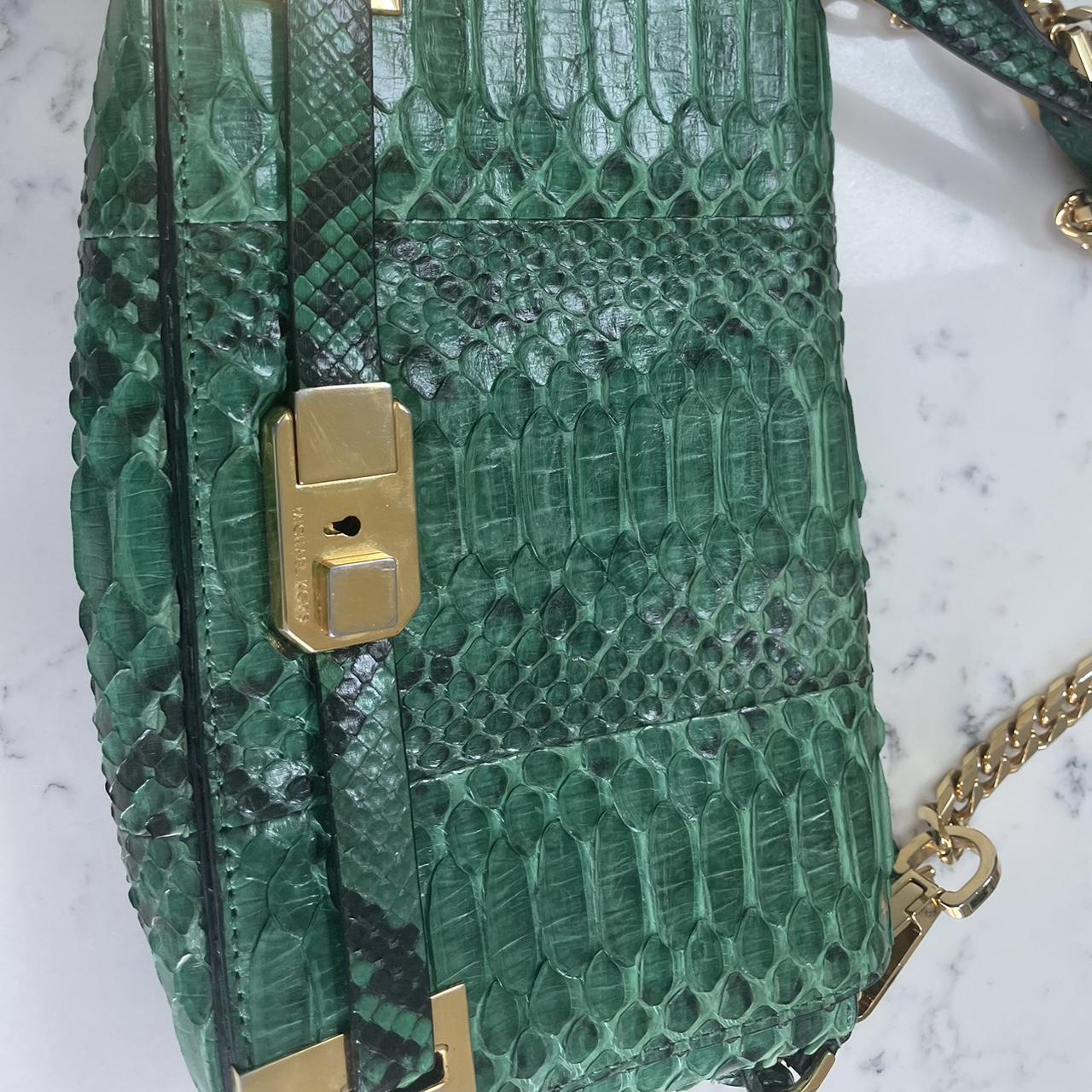 Michael kors emerald hot sale green bag