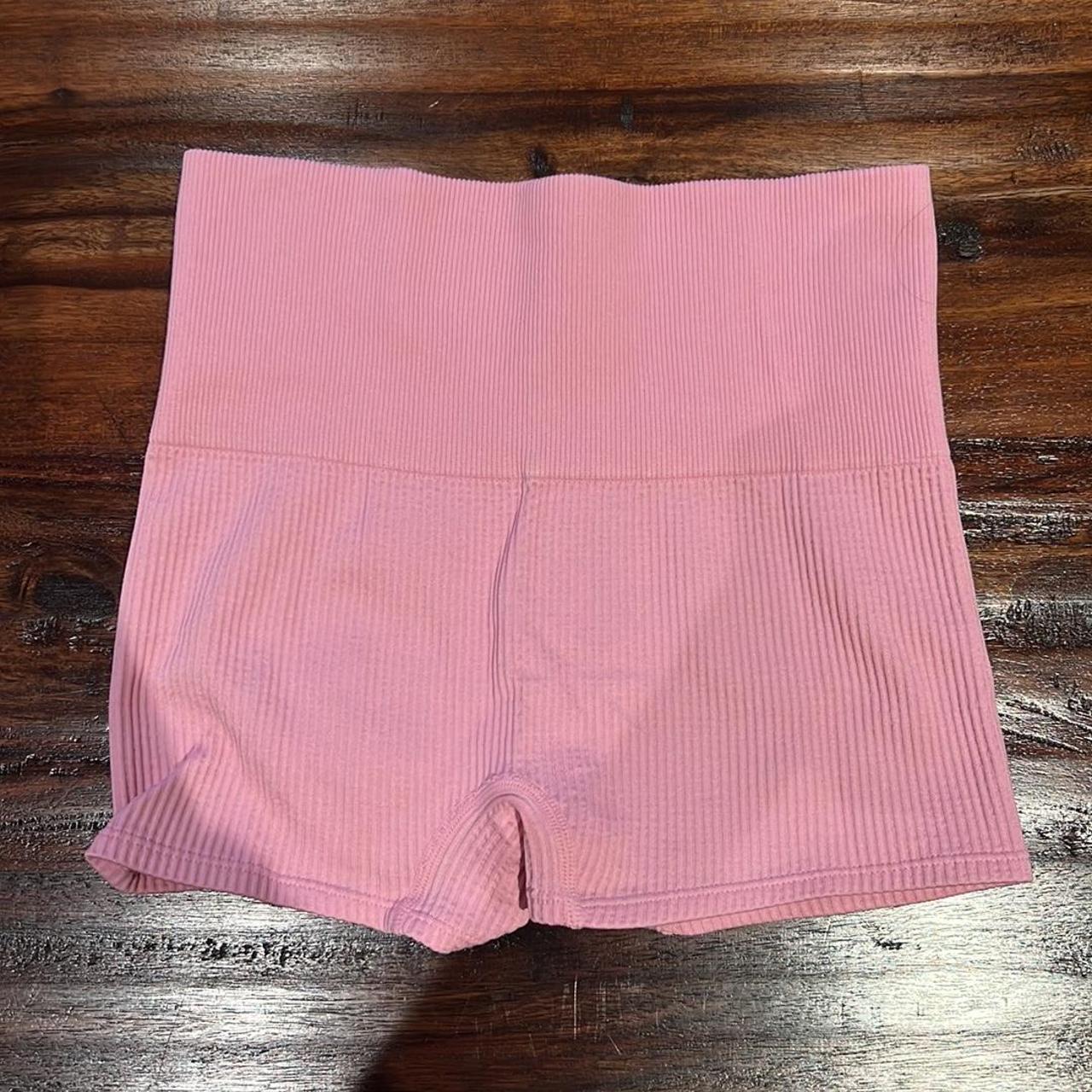 Pink athletic shorts #pinkshorts - Depop