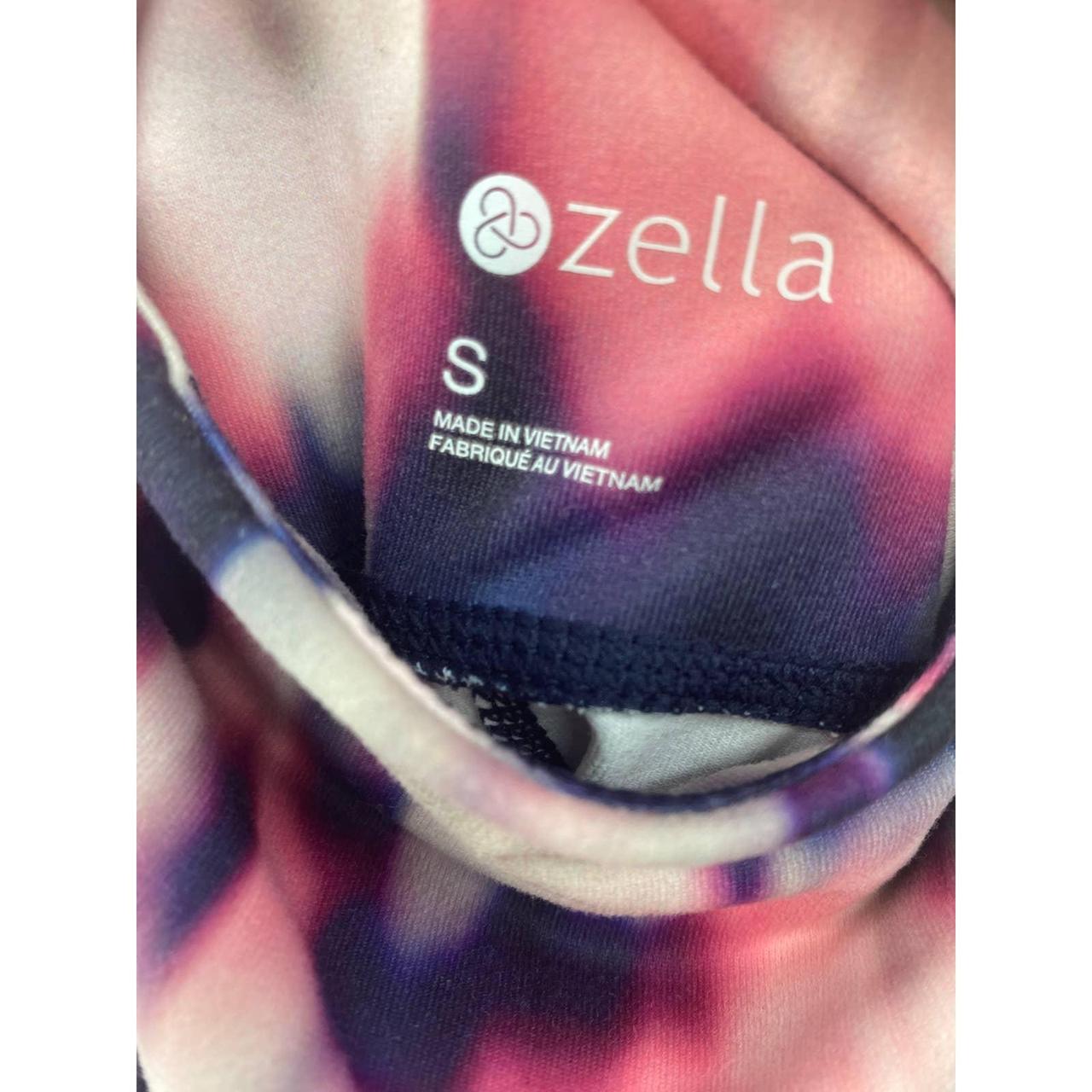 Zella - Live in Leggings Space Dye (orange/pink) sz - Depop