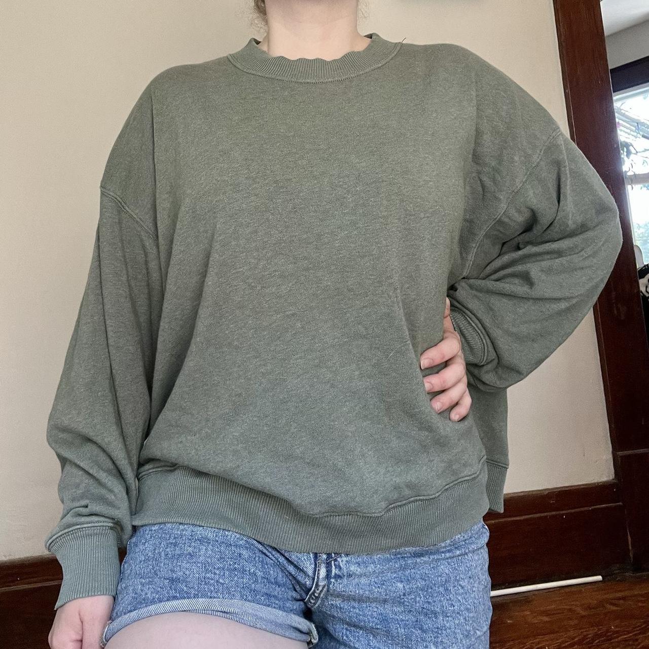 American eagle hot sale green sweatshirt