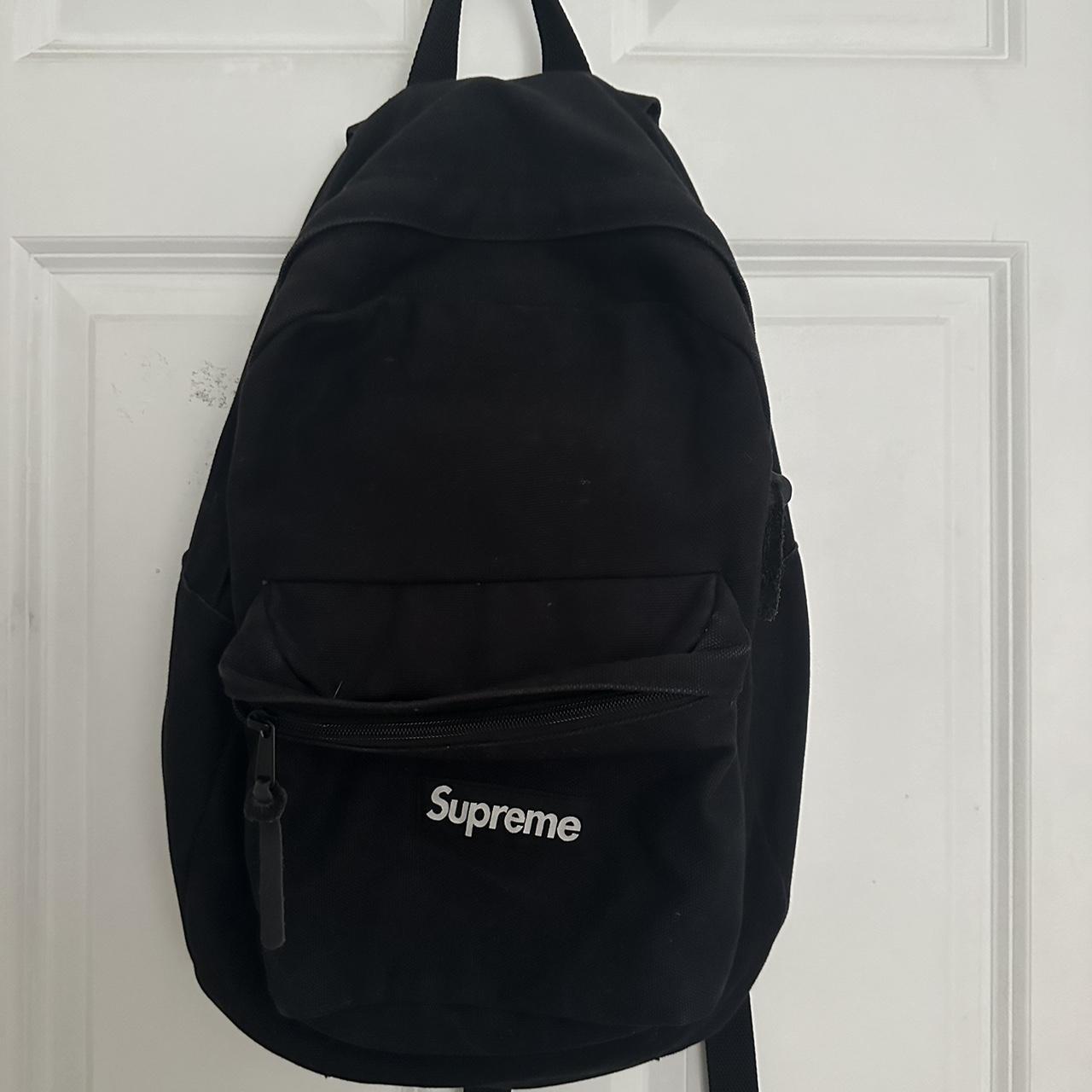 Supreme canvas backpack - Depop