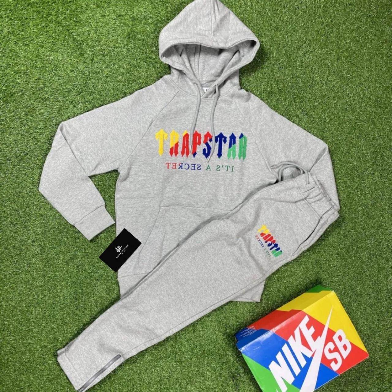 Trapstar Tracksuit Rainbow Grey⬜️ Brand New 🆕 Many... Depop
