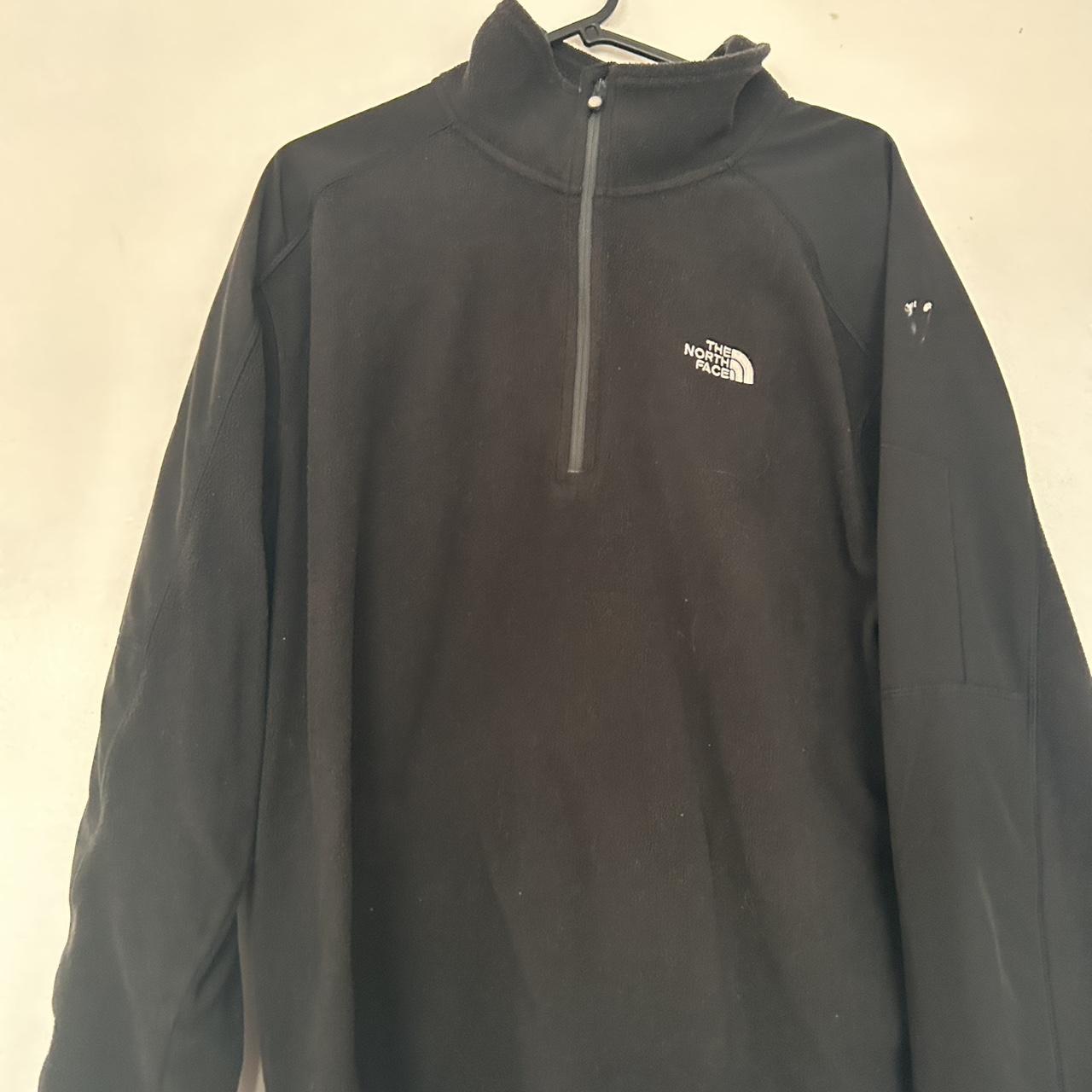 north face fleece jumper stain on photo 2 #northface... - Depop