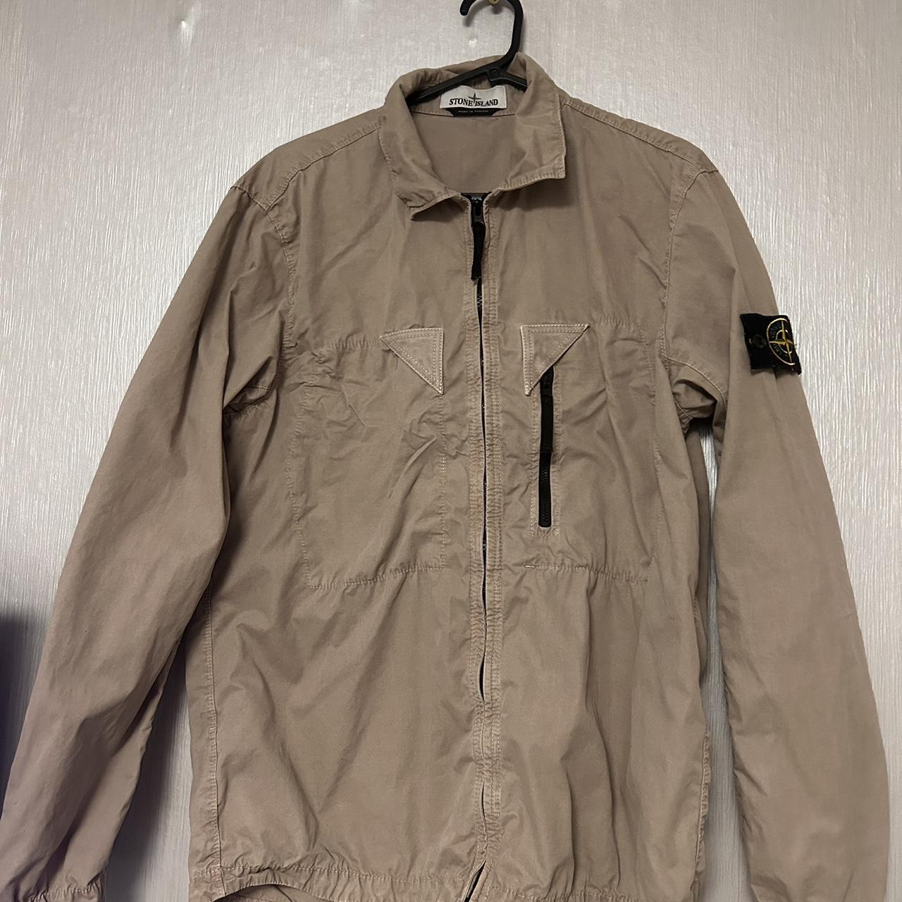 Stone island shop tan jacket