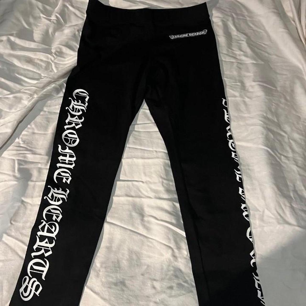 Chrome hearts leggings - Depop