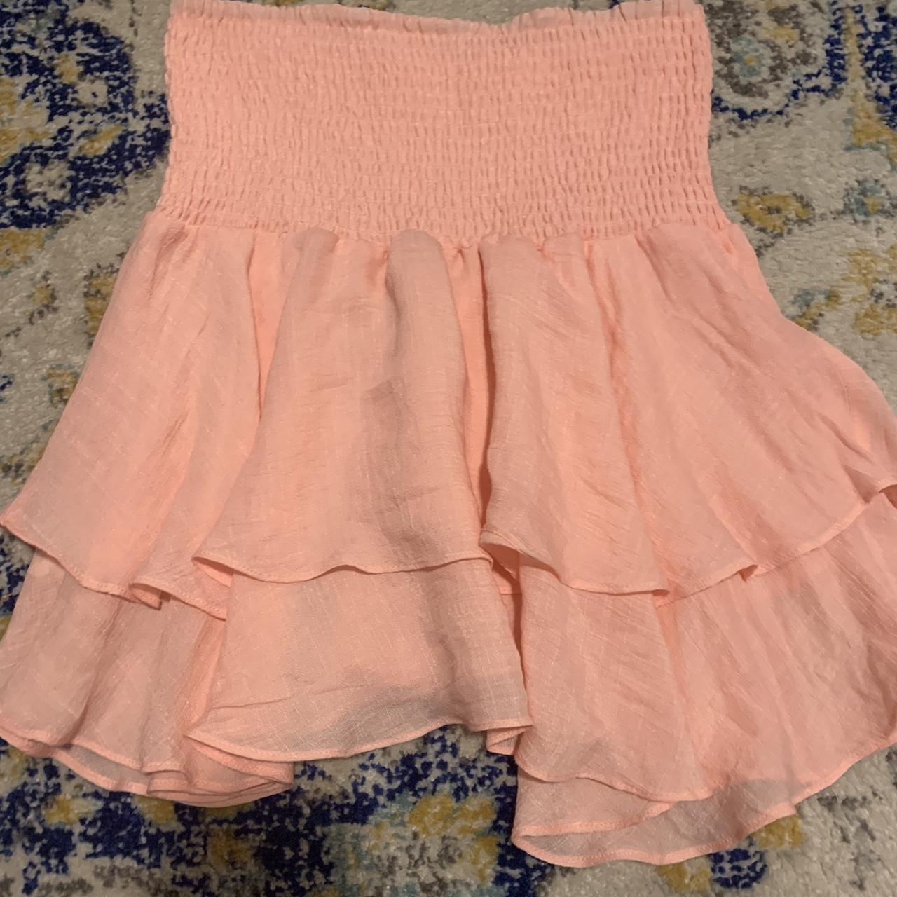 light-pink-skirt-barely-worn-depop