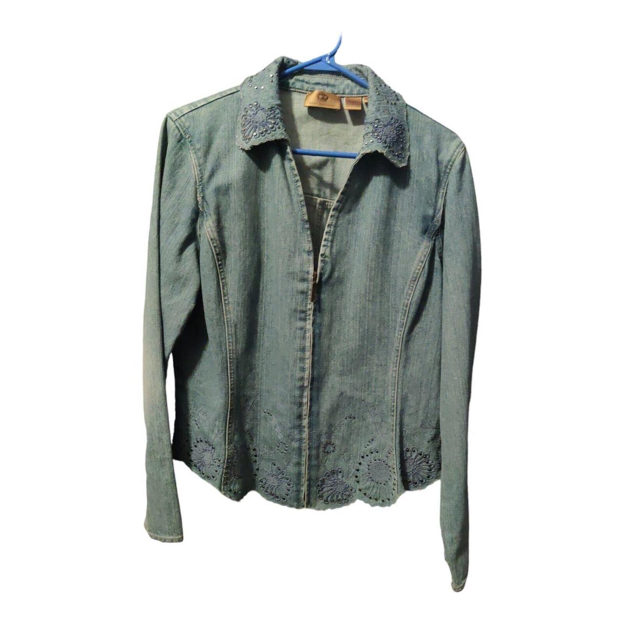 Dana buchman denim jacket hotsell