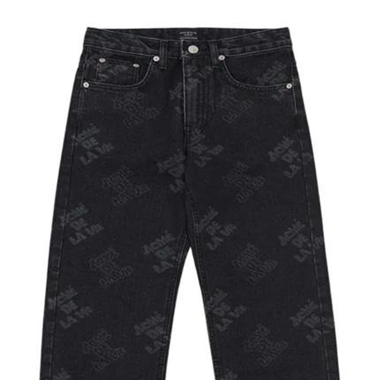 acme' de la vie ADLV LOGO PATTERN DENIM JEANS... - Depop