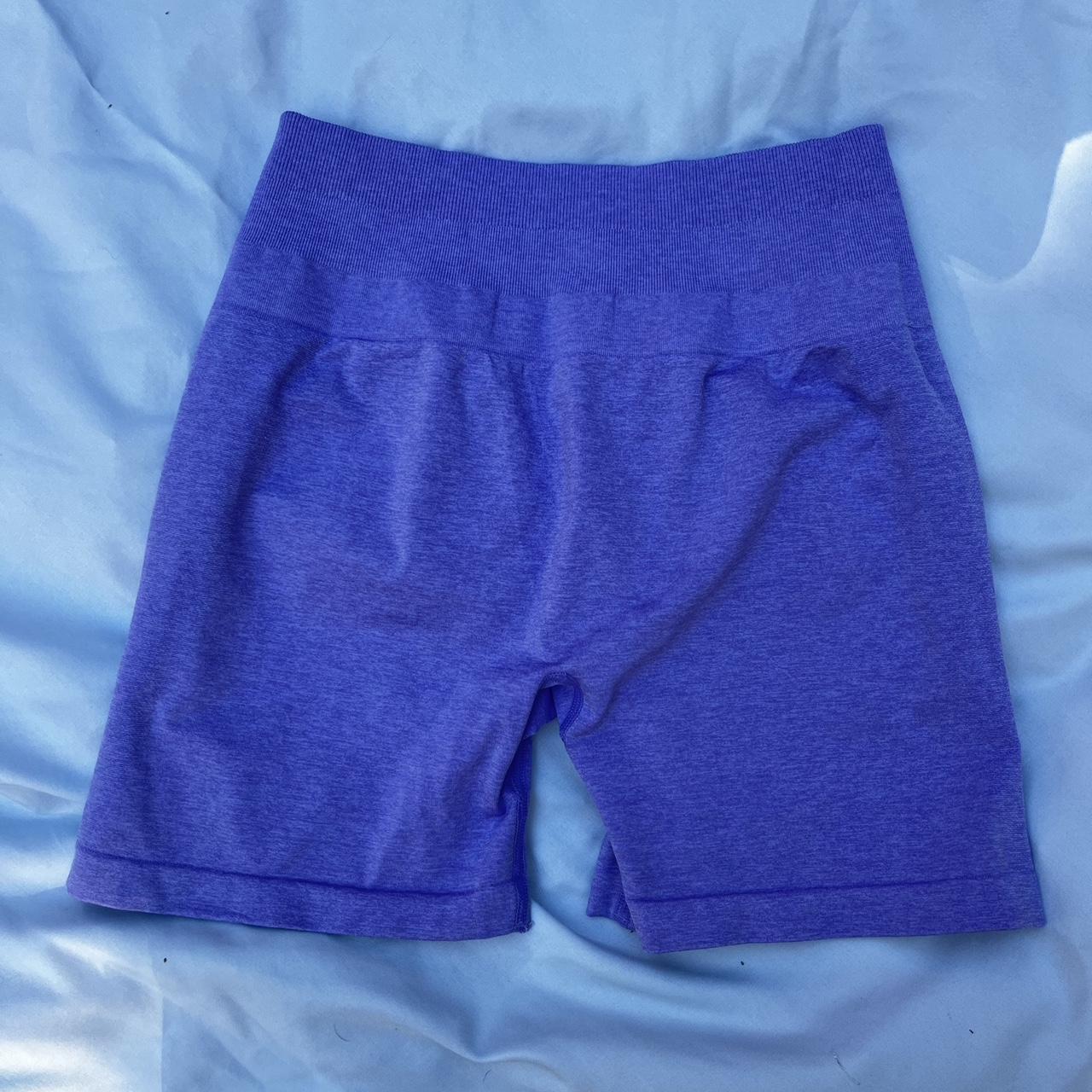 Celer purple workout shorts size M In great - Depop