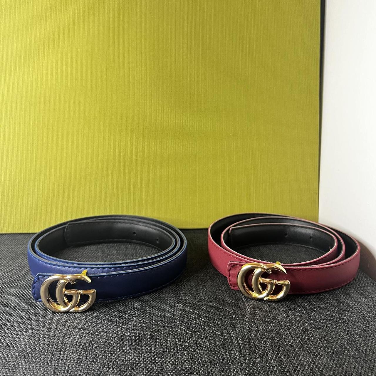 Gucci belts only those 2 available Depop
