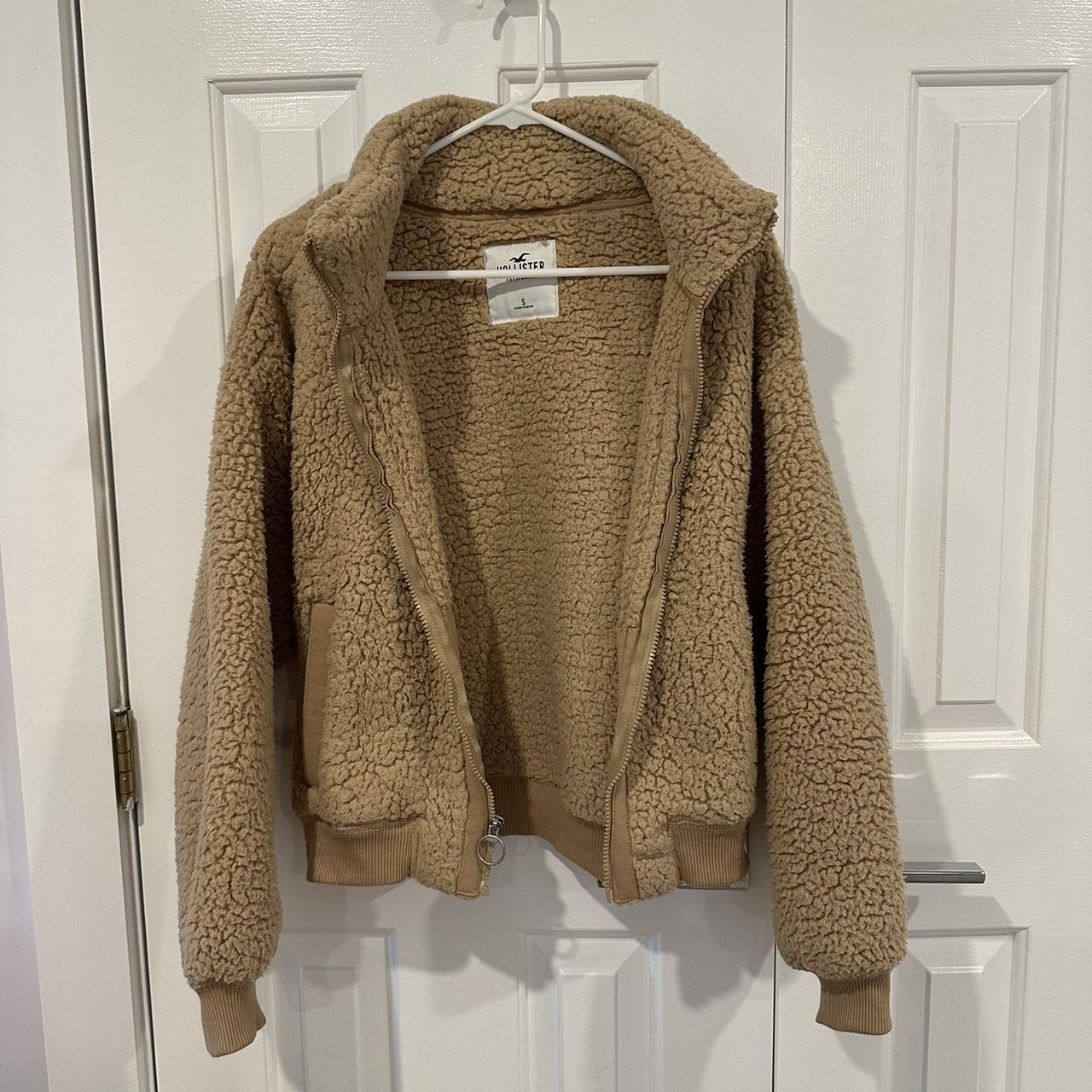 Hollister teddy bear coat best sale