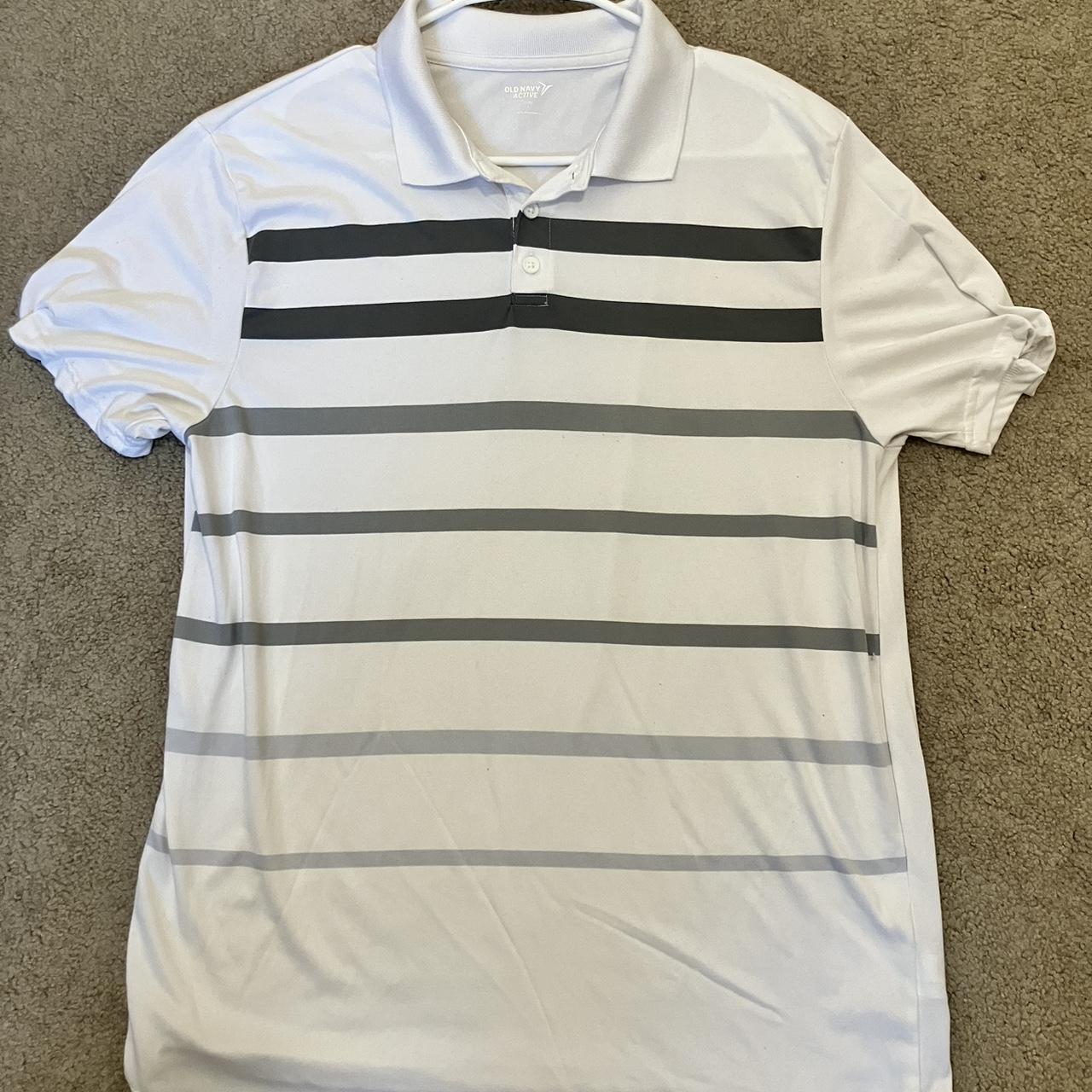old navy white polo