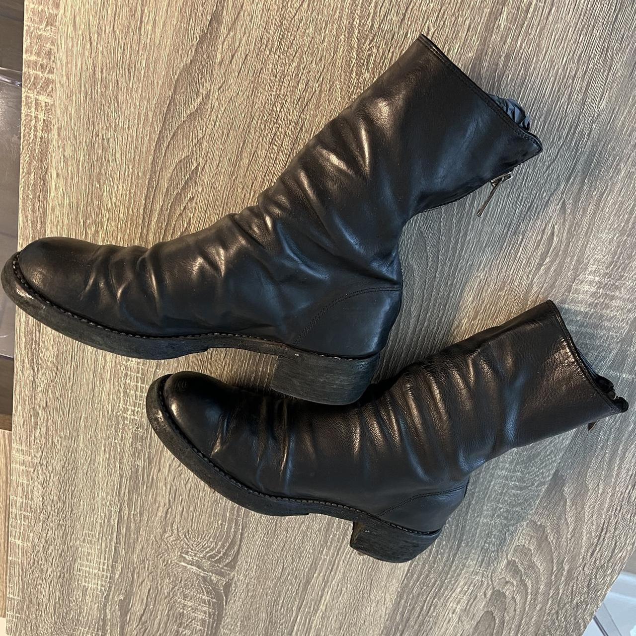 Guidi 788Z Back Zip Boots Handcrafted ankle-high... - Depop