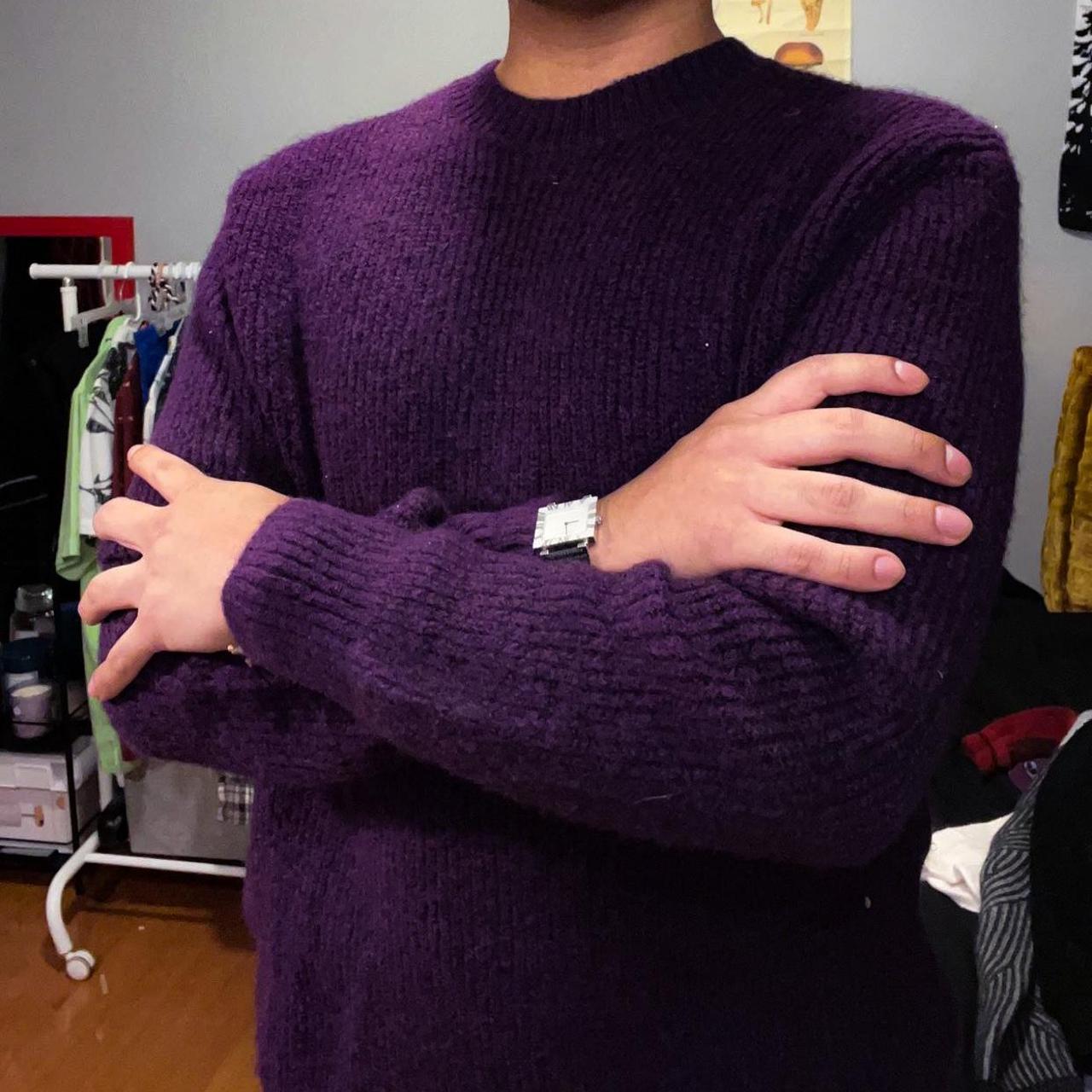 Purple Zara Sweater This beautiful and comfortable... Depop