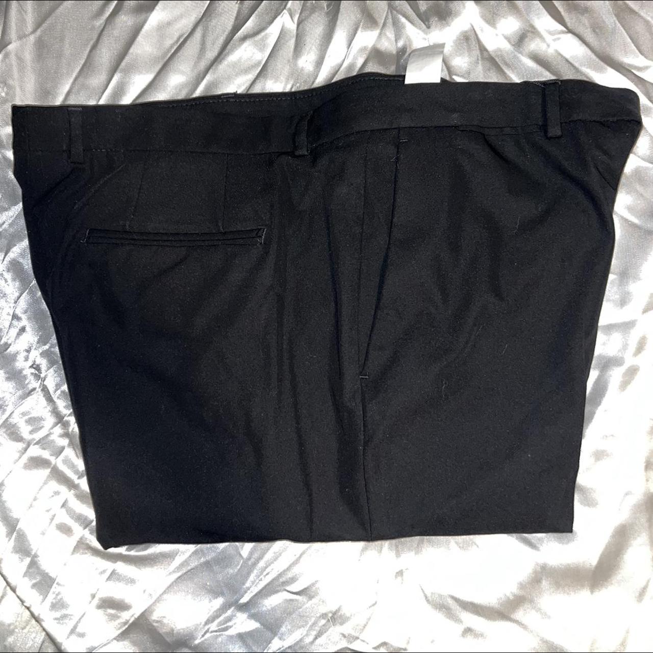 Men's Black Slacks Pants