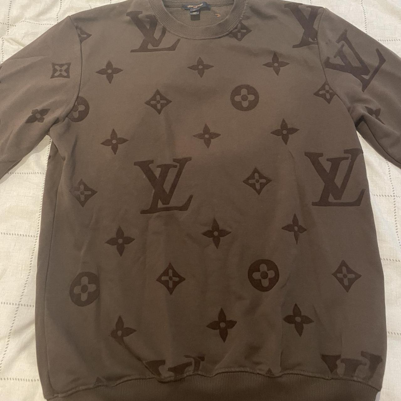 Louis Vuitton monogram sweater  Monogram sweater, Louis vuitton monogram,  Louis vuitton