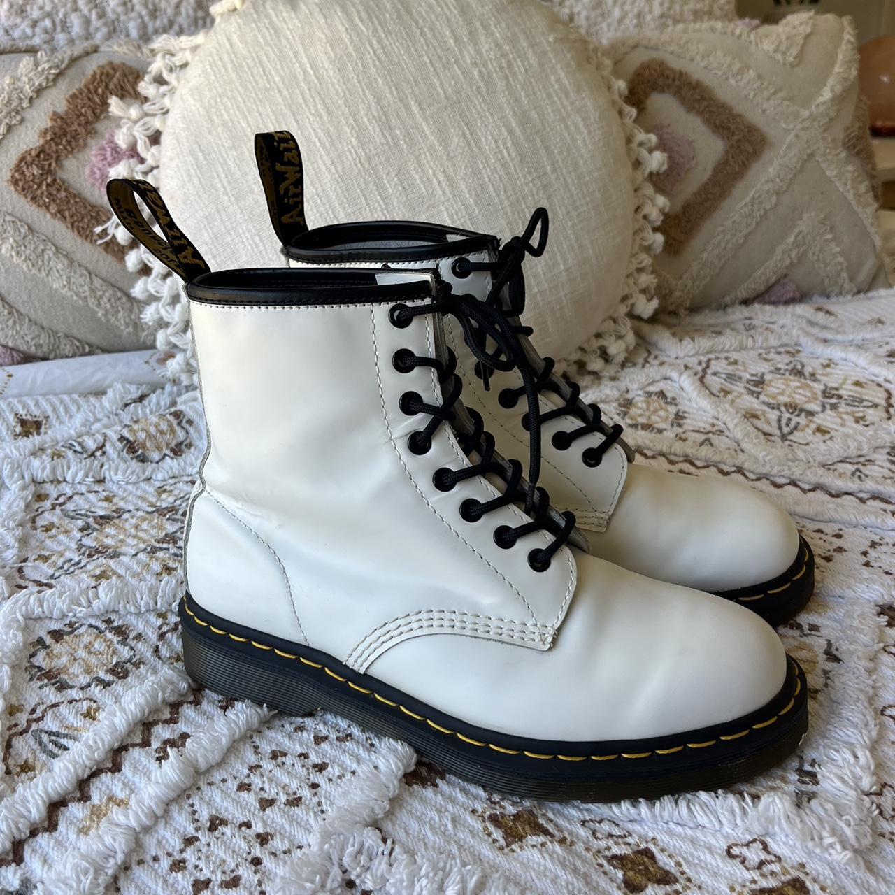 White 1460 Smooth Dr Martens Size 9 Women s Au Worn