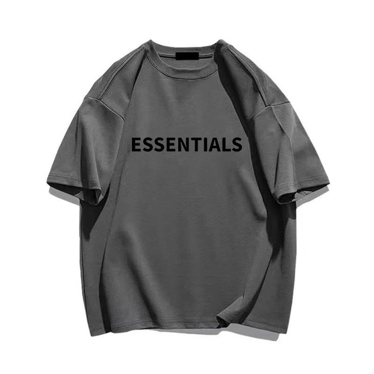 Summer Essentials T-Shirt Cotton Men's T-Shirt... - Depop