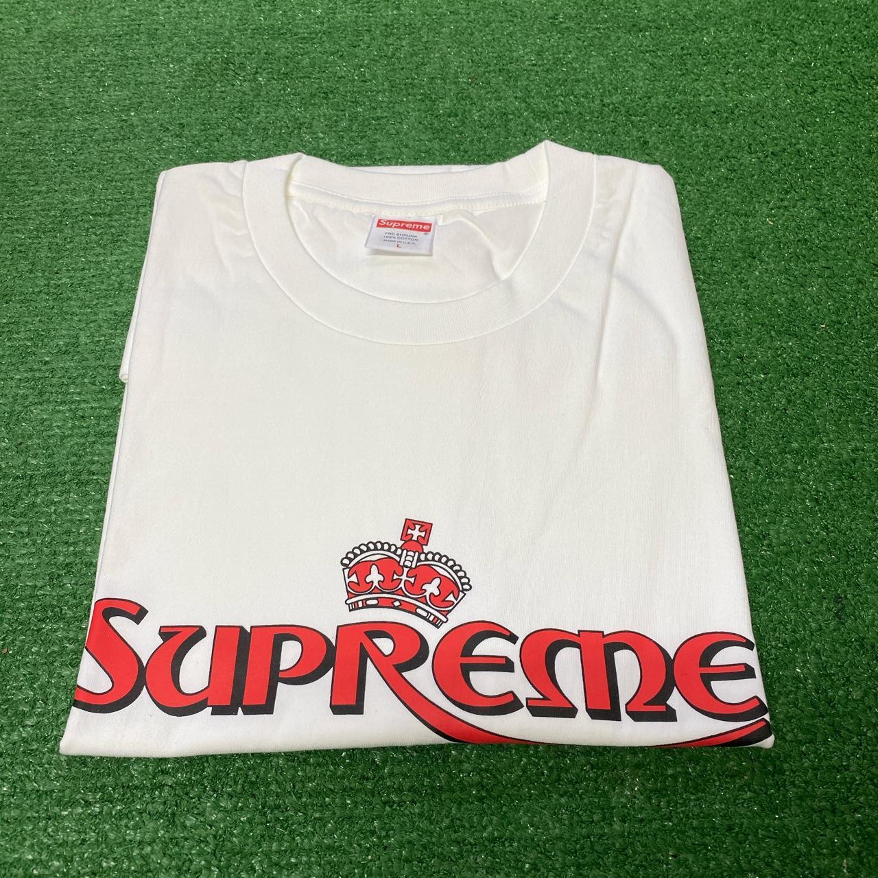 Supreme crown tee, New never worn, Will reseal in...