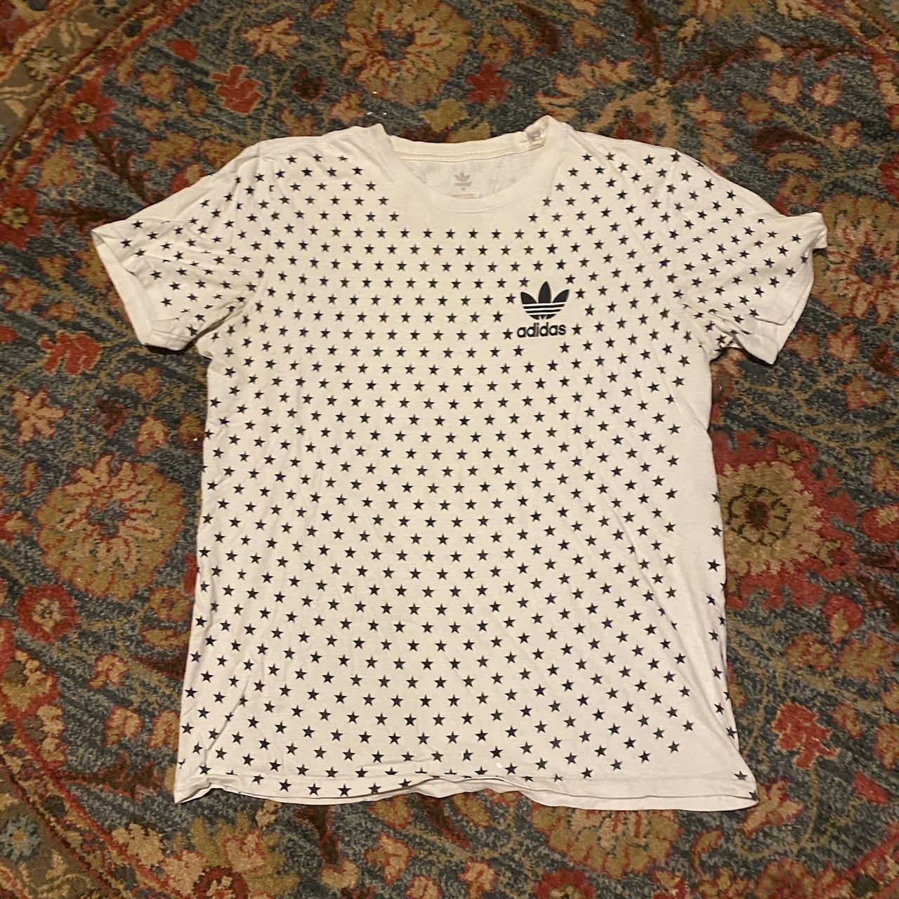 adidas polka dot t shirt