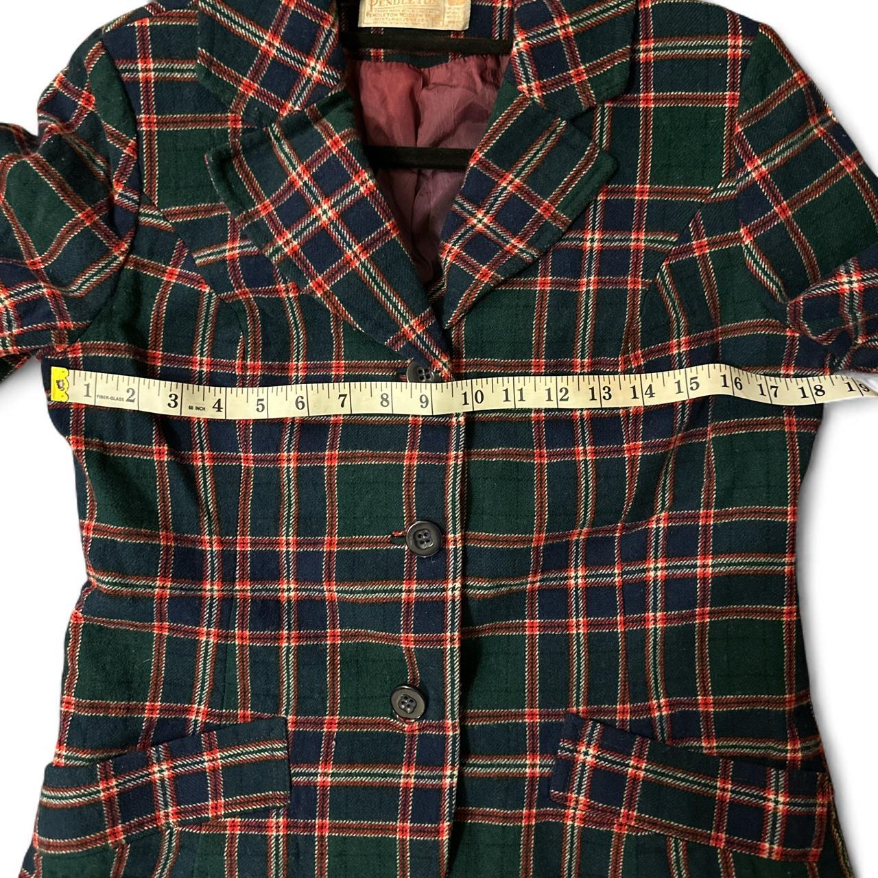 Pendleton Women's Blazer Jacket - Green/Multi - 1… - image 8