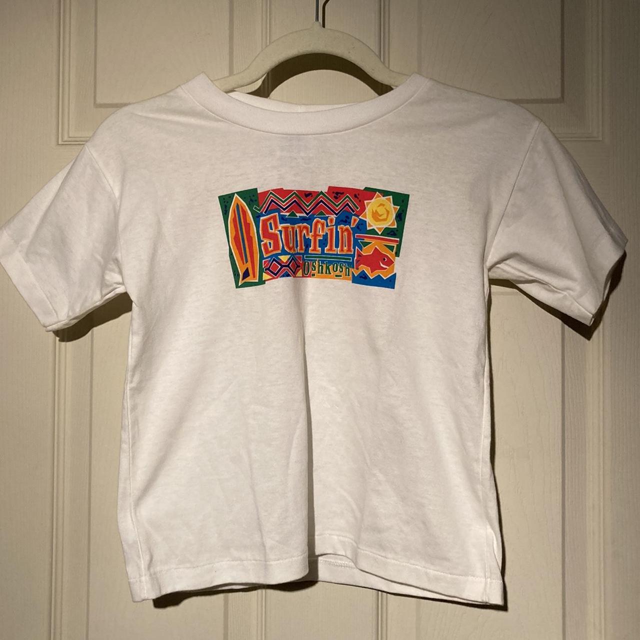 VINTAGE oshkosh baby tee from 1995 with original... - Depop