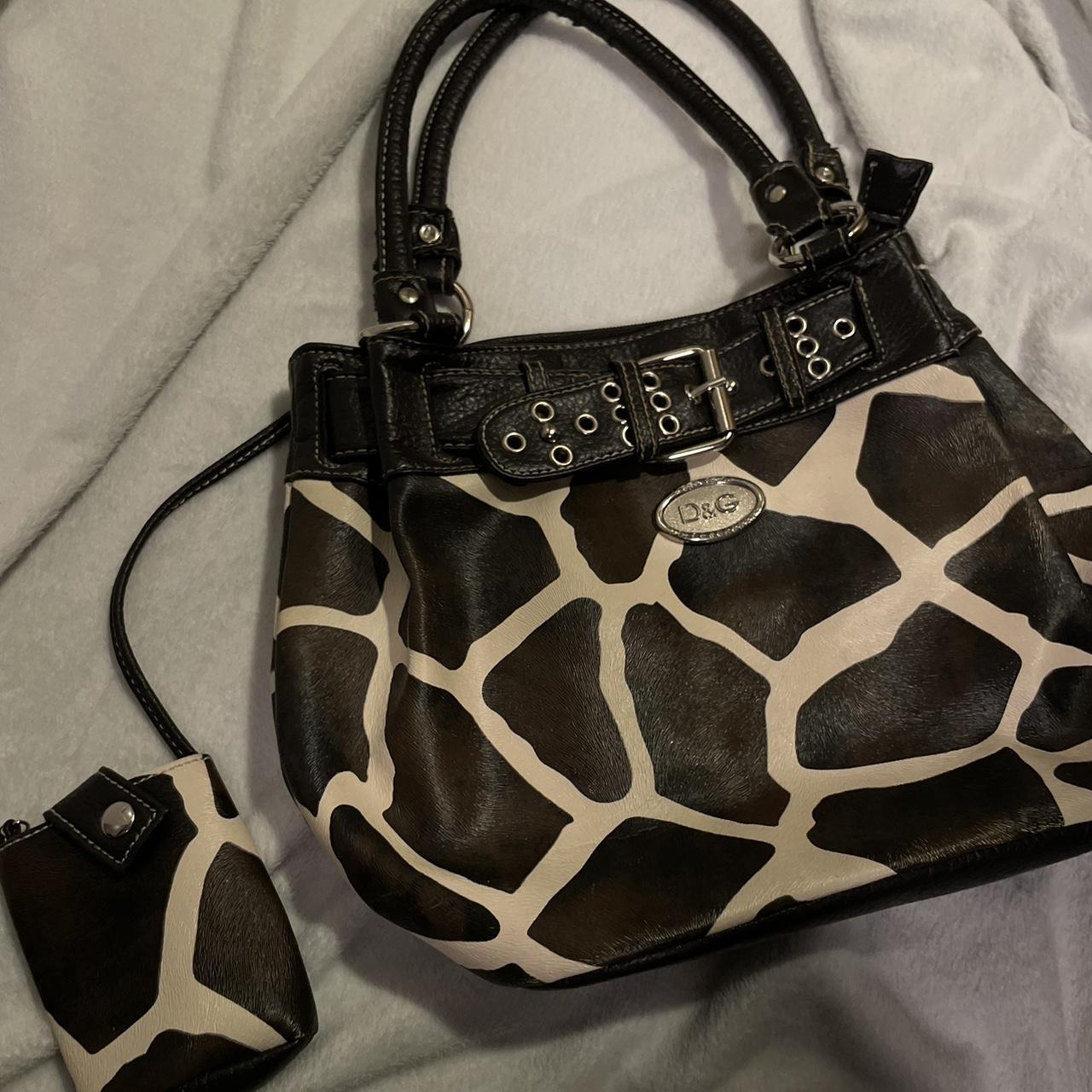 Dolce and gabbana 2025 giraffe print purse