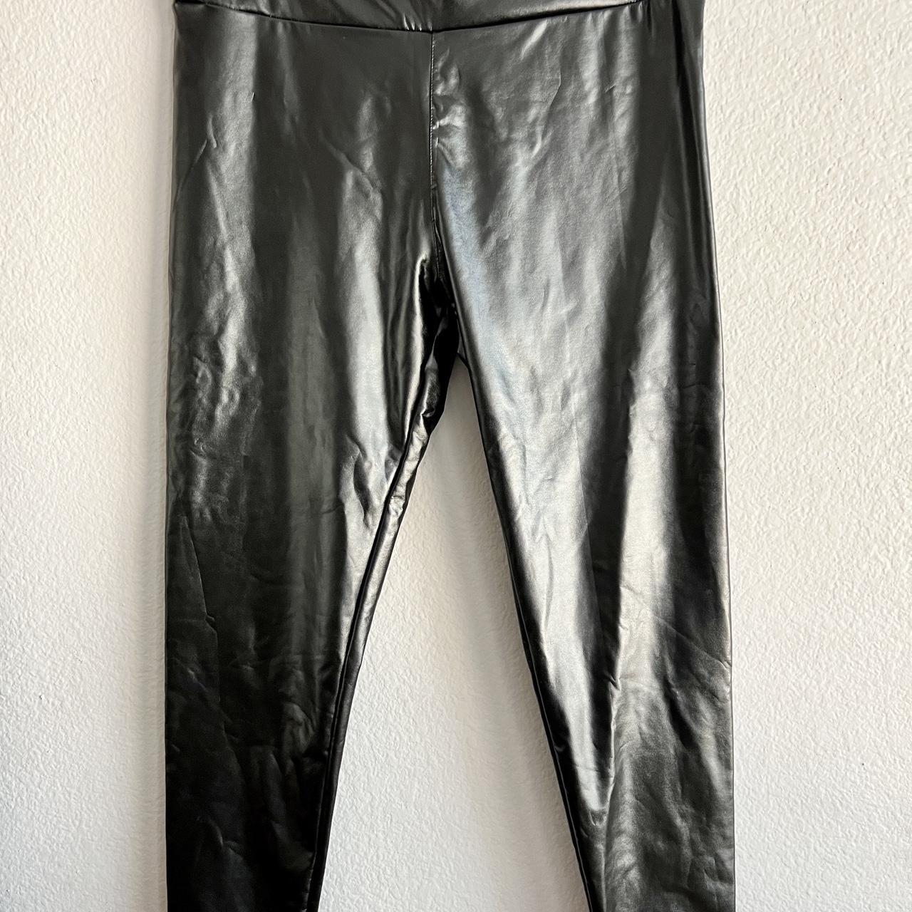 Eloquii faux leather pants, size XXXL, great... - Depop