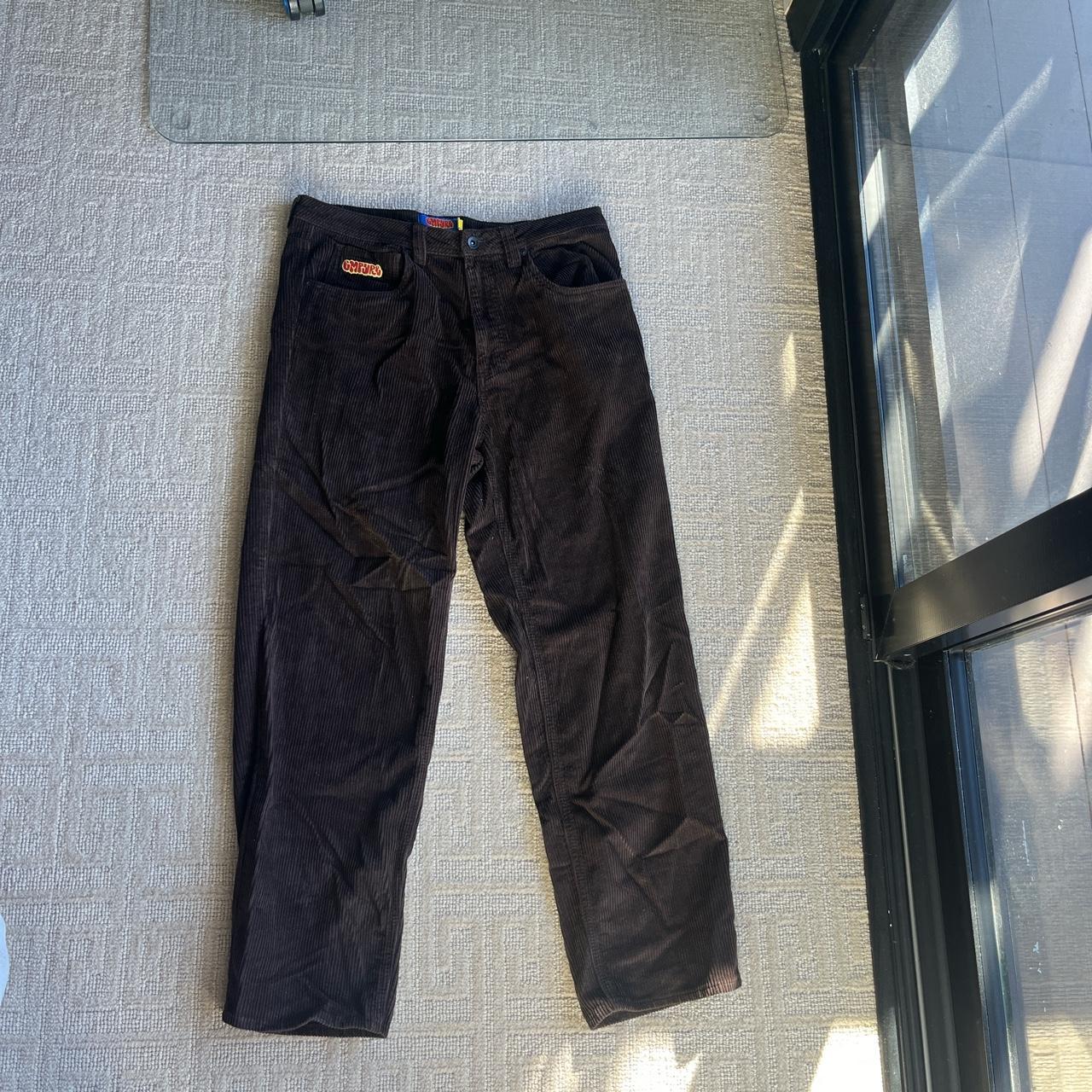 Emprye dark brown baggy pants *worn once* Very... - Depop